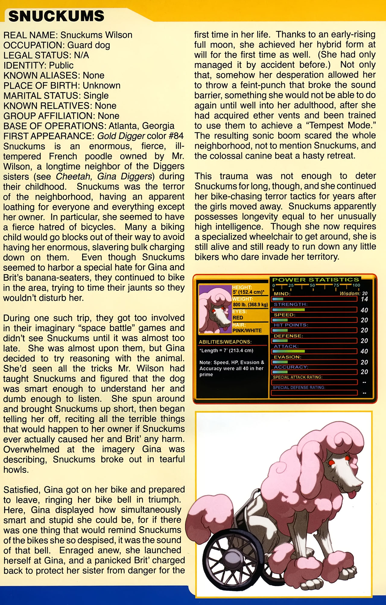 Read online Gold Digger Sourcebook: The Official Handbook of the GD Universe comic -  Issue #13 - 22