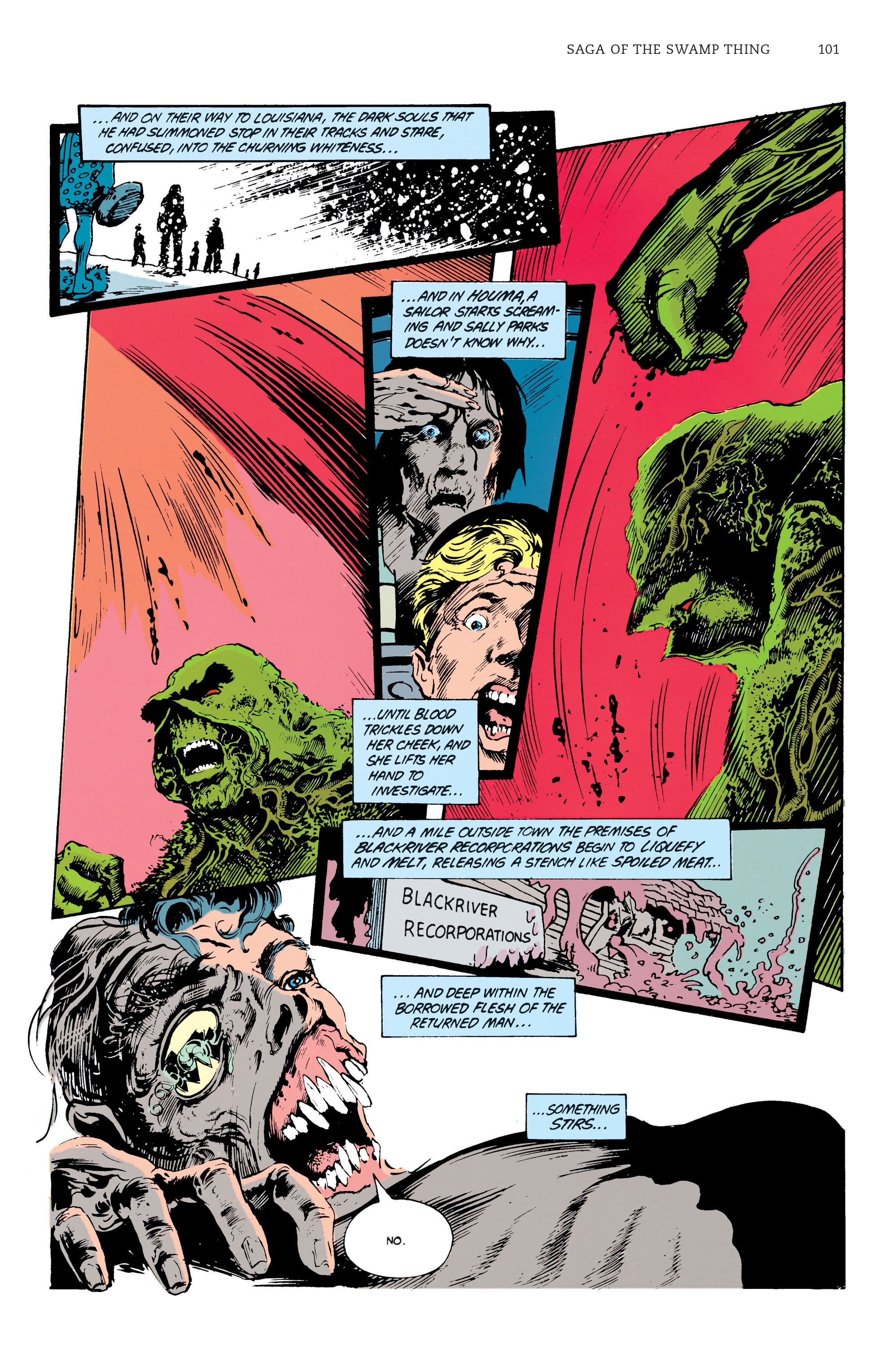 Read online Saga of the Swamp Thing comic -  Issue # TPB 2 (Part 1) - 98