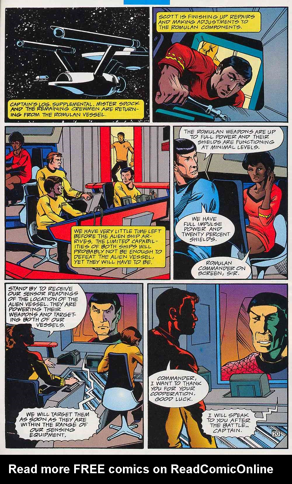 Read online Star Trek (1989) comic -  Issue #77 - 21