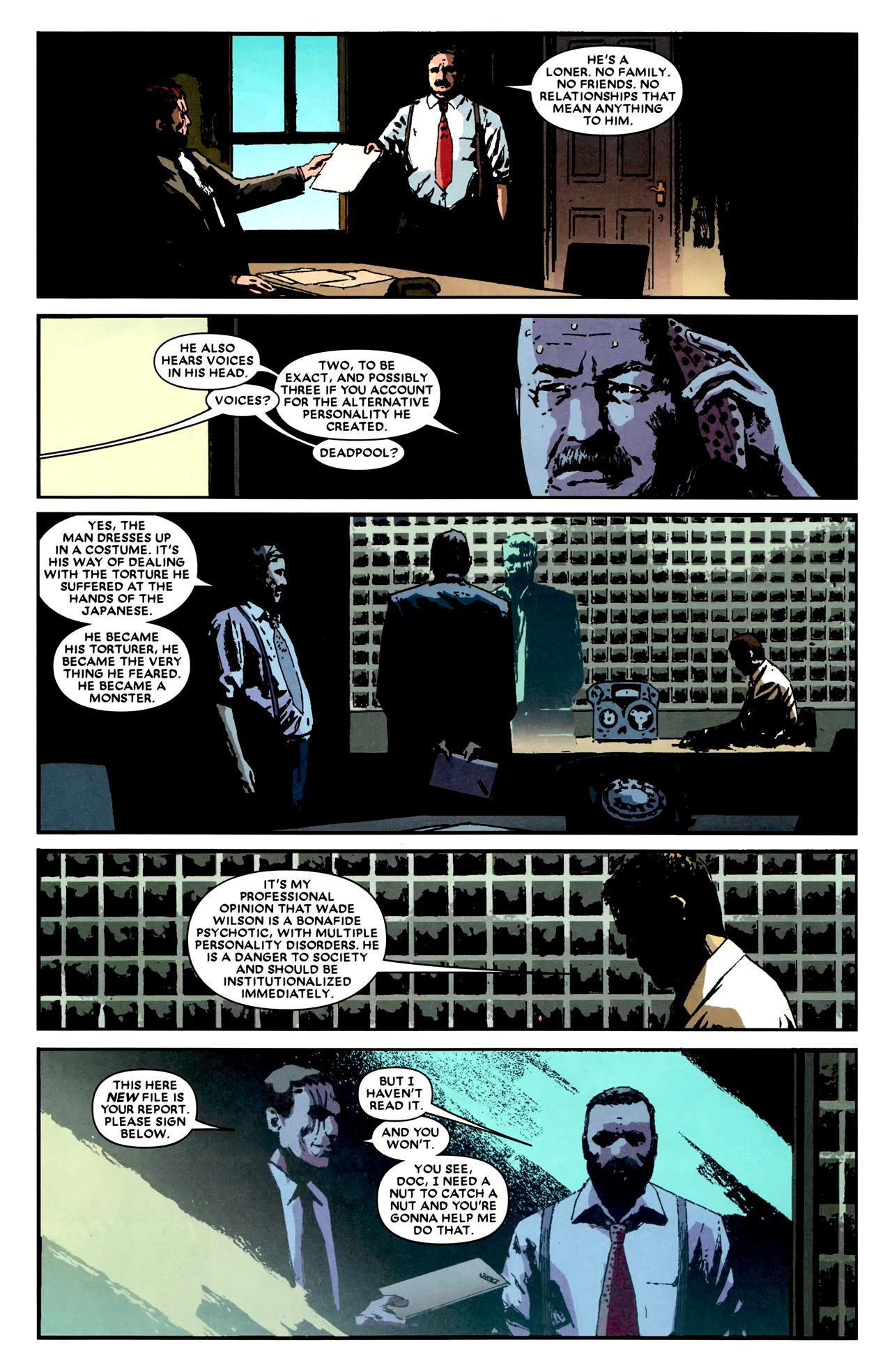 Read online Deadpool Pulp comic -  Issue #1 - 23