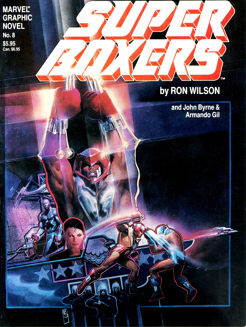 Read online Marvel Graphic Novel comic -  Issue #8 - Super Boxers - 1