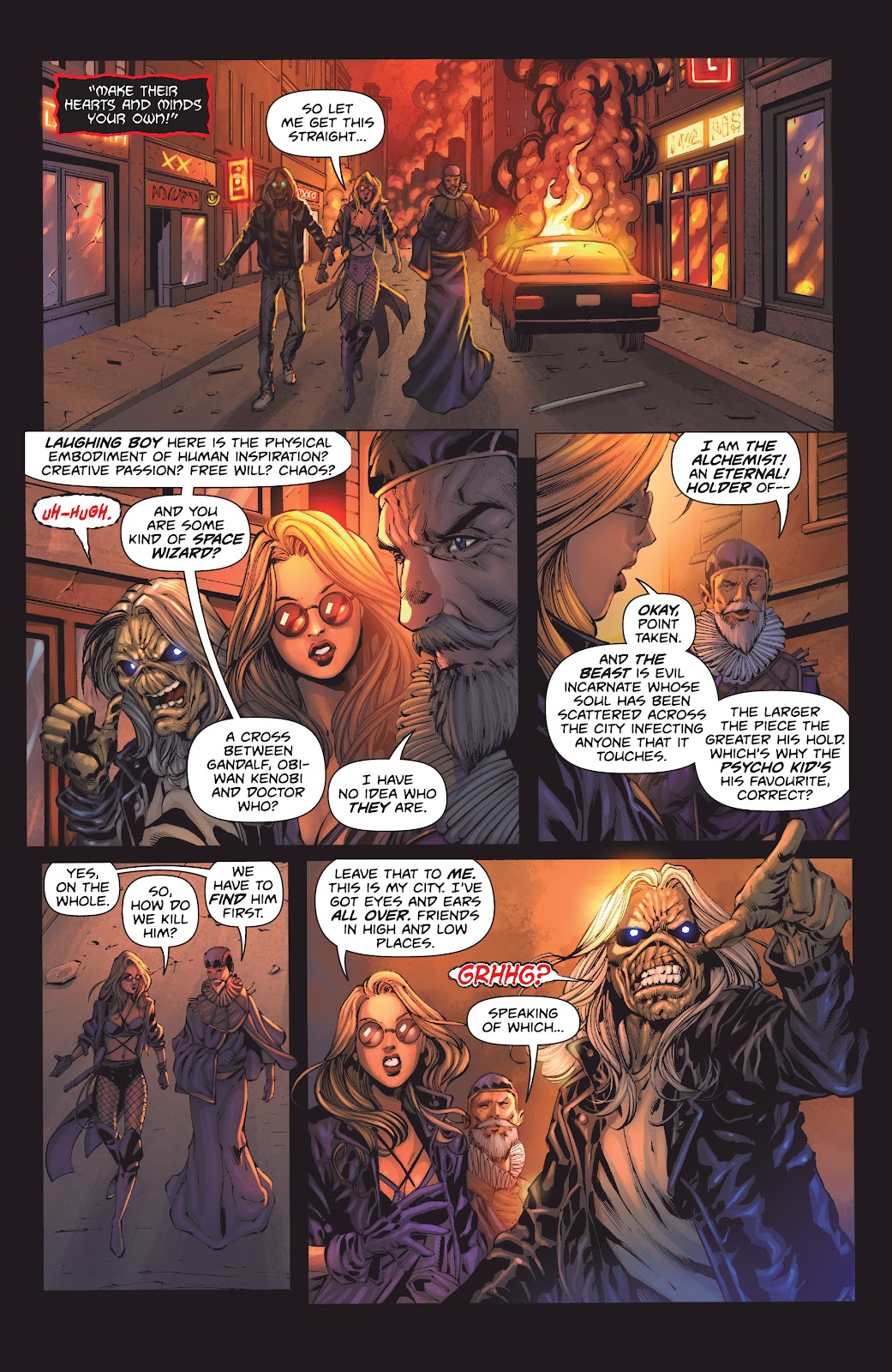Iron Maiden: Legacy of the Beast - Night City issue 2 - Page 14