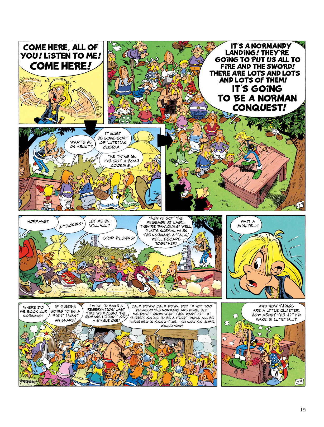 Read online Asterix comic -  Issue #9 - 16