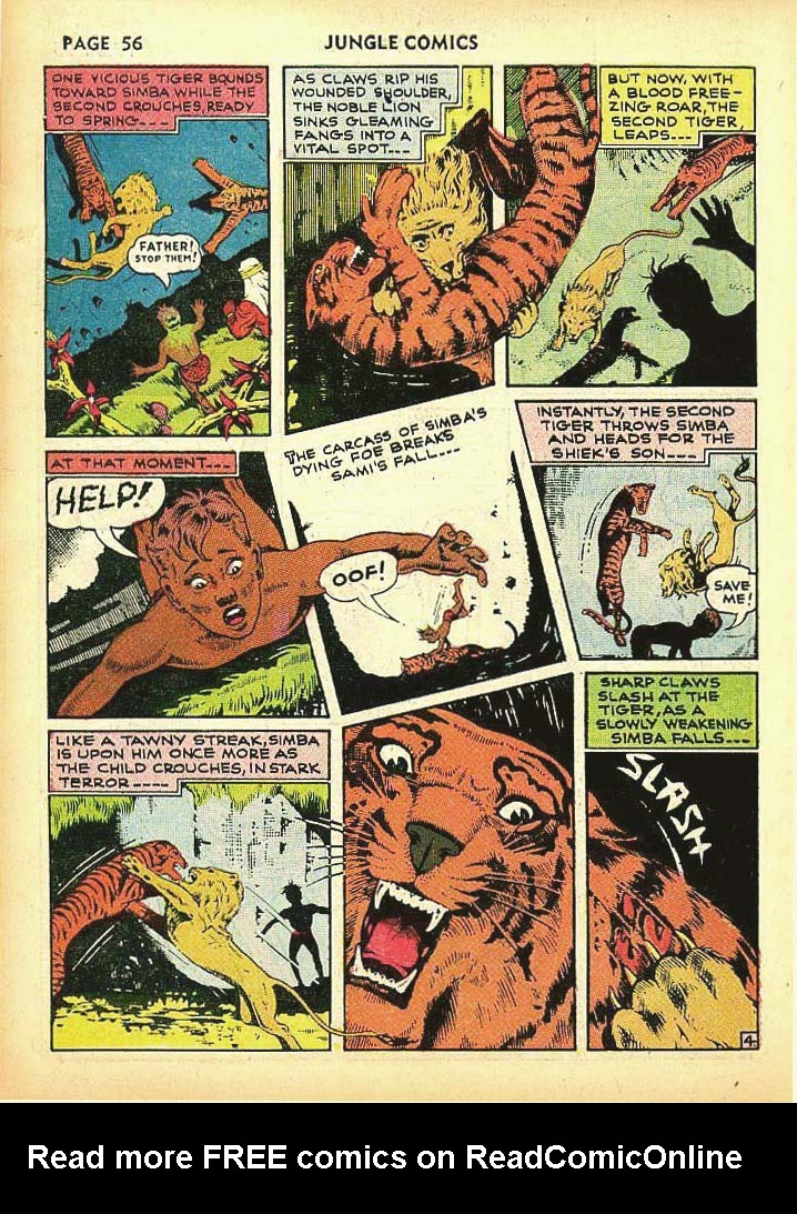 Read online Jungle Comics comic -  Issue #25 - 58
