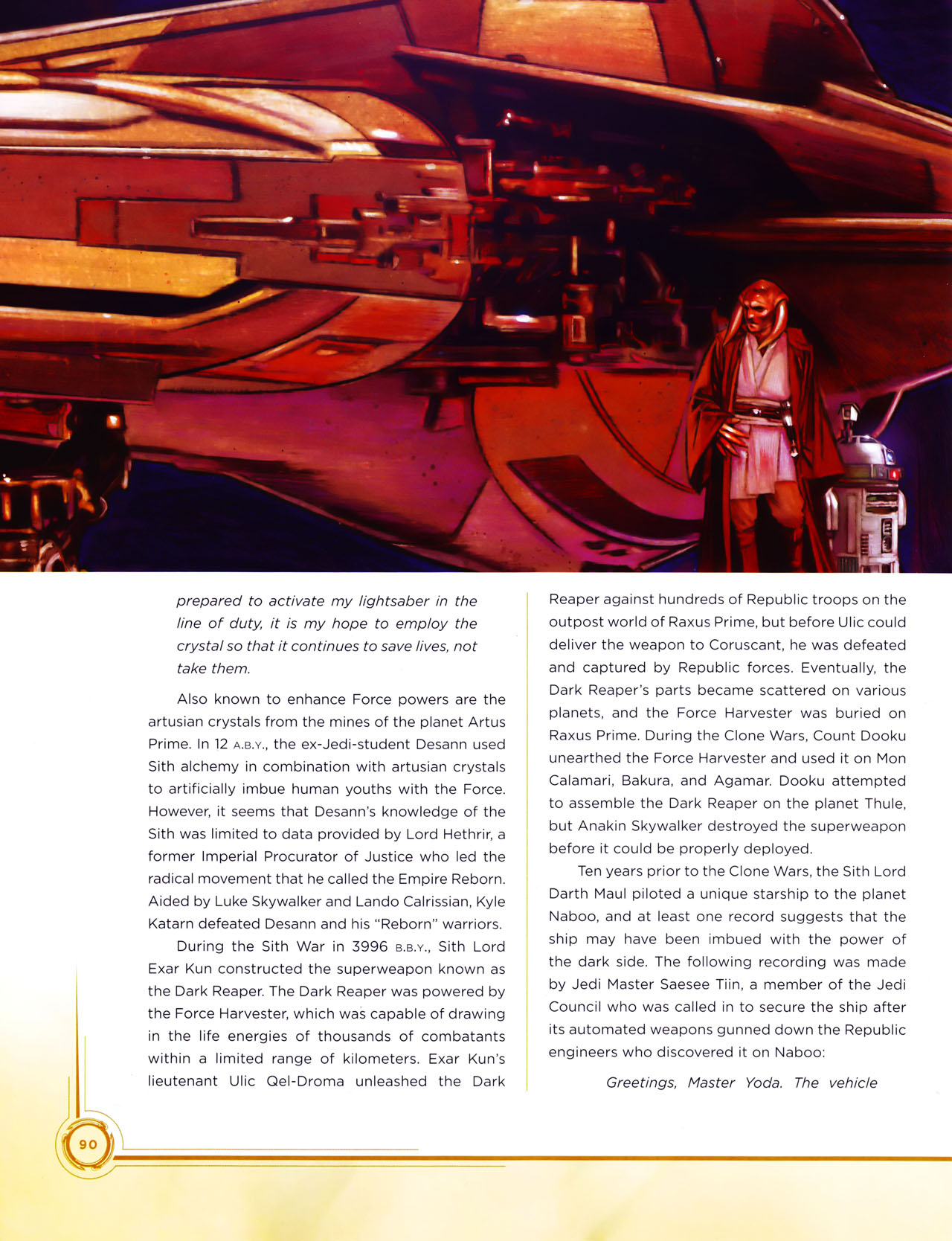 Read online Star Wars: Jedi vs. Sith - The Essential Guide To The Force comic -  Issue # TPB (Part 2) - 13