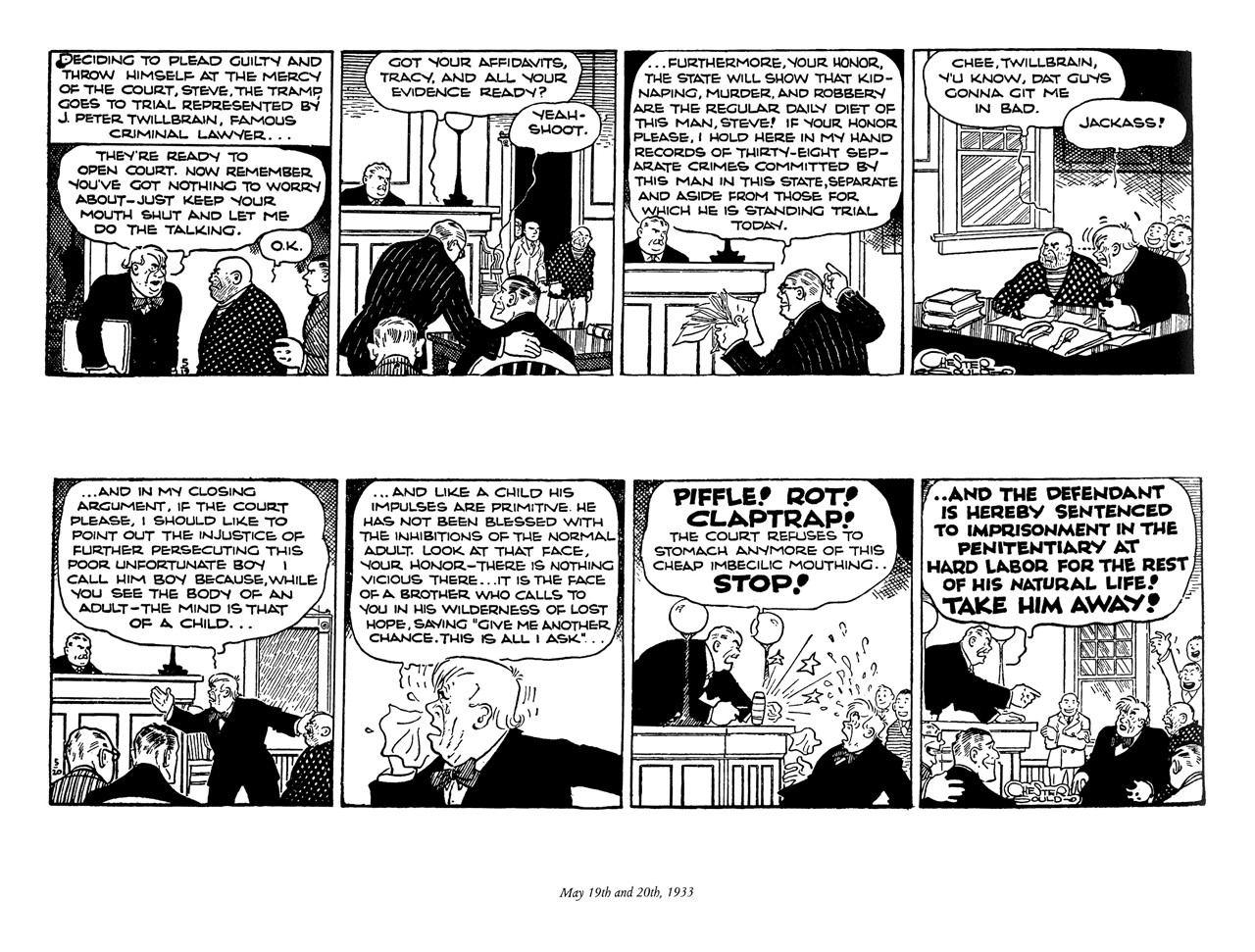 Read online The Complete Chester Gould's Dick Tracy comic -  Issue # TPB 1 (Part 2) - 141