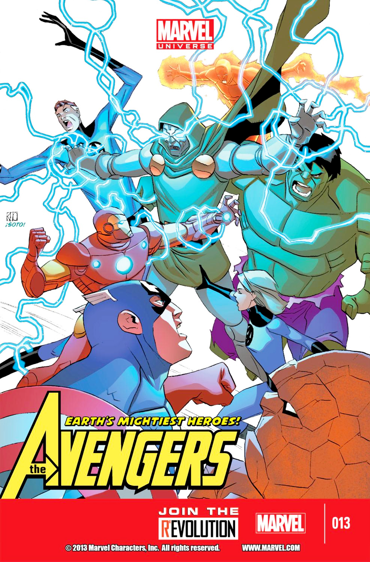 Read online Marvel Universe Avengers Earth's Mightiest Heroes comic -  Issue #13 - 1