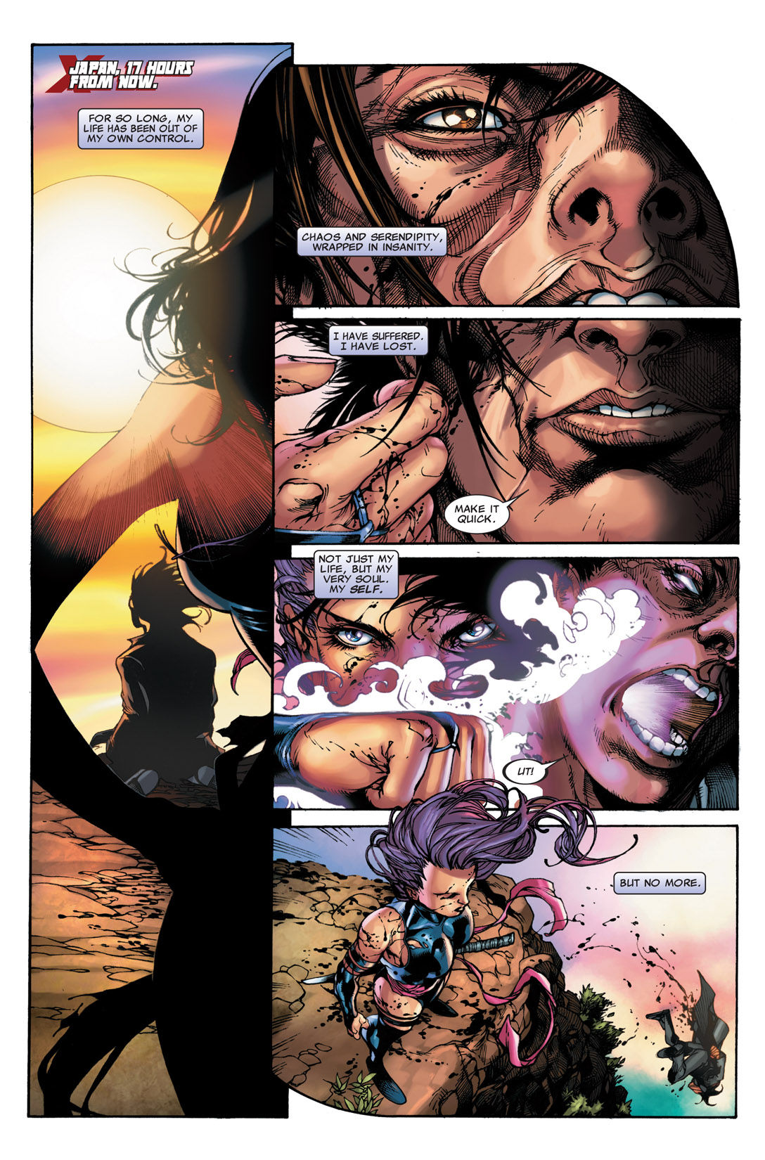 Read online Psylocke comic -  Issue # _TPB (Part 1) - 4