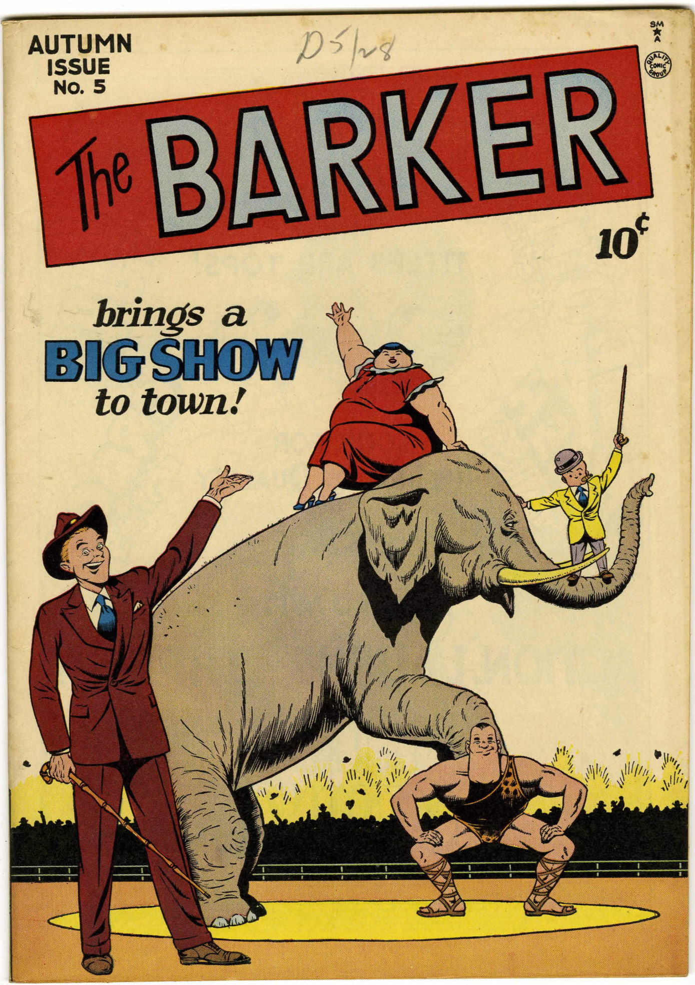Read online Barker comic -  Issue #5 - 1
