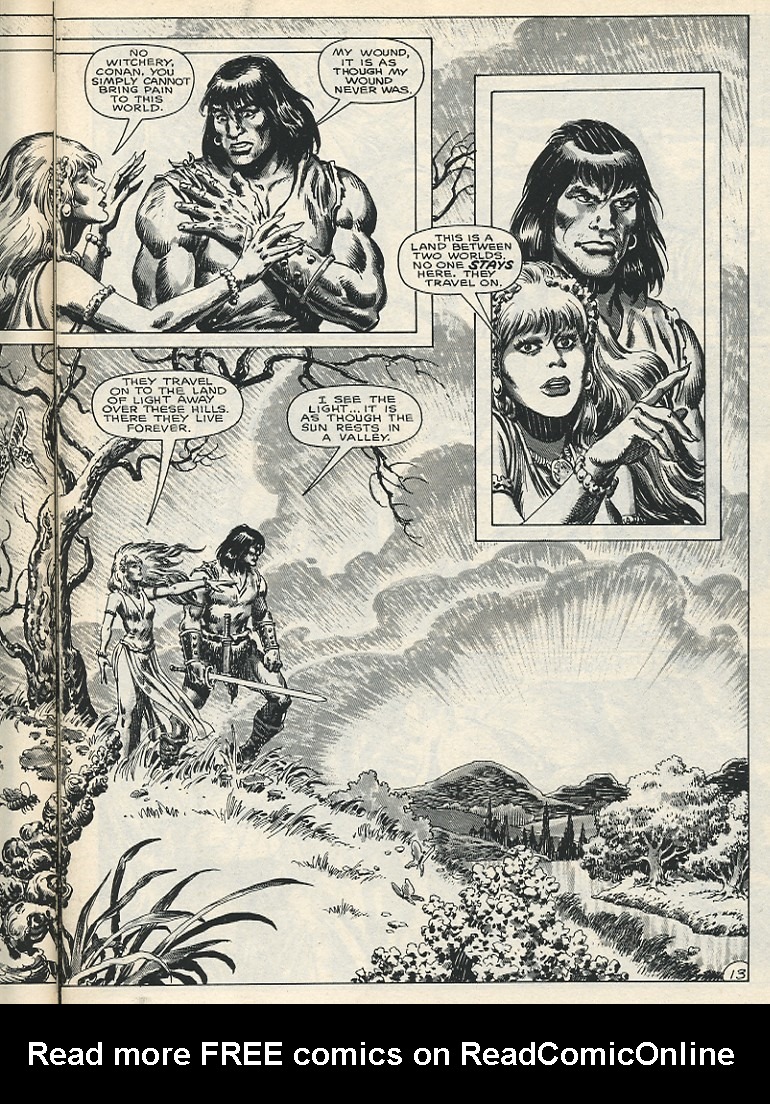 Read online The Savage Sword Of Conan comic -  Issue #140 - 19