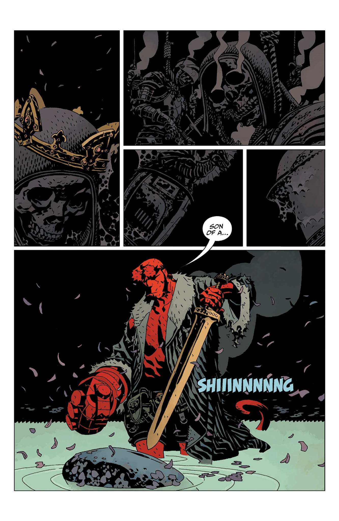 Read online Hellboy: The Wild Hunt comic -  Issue # TPB - 166