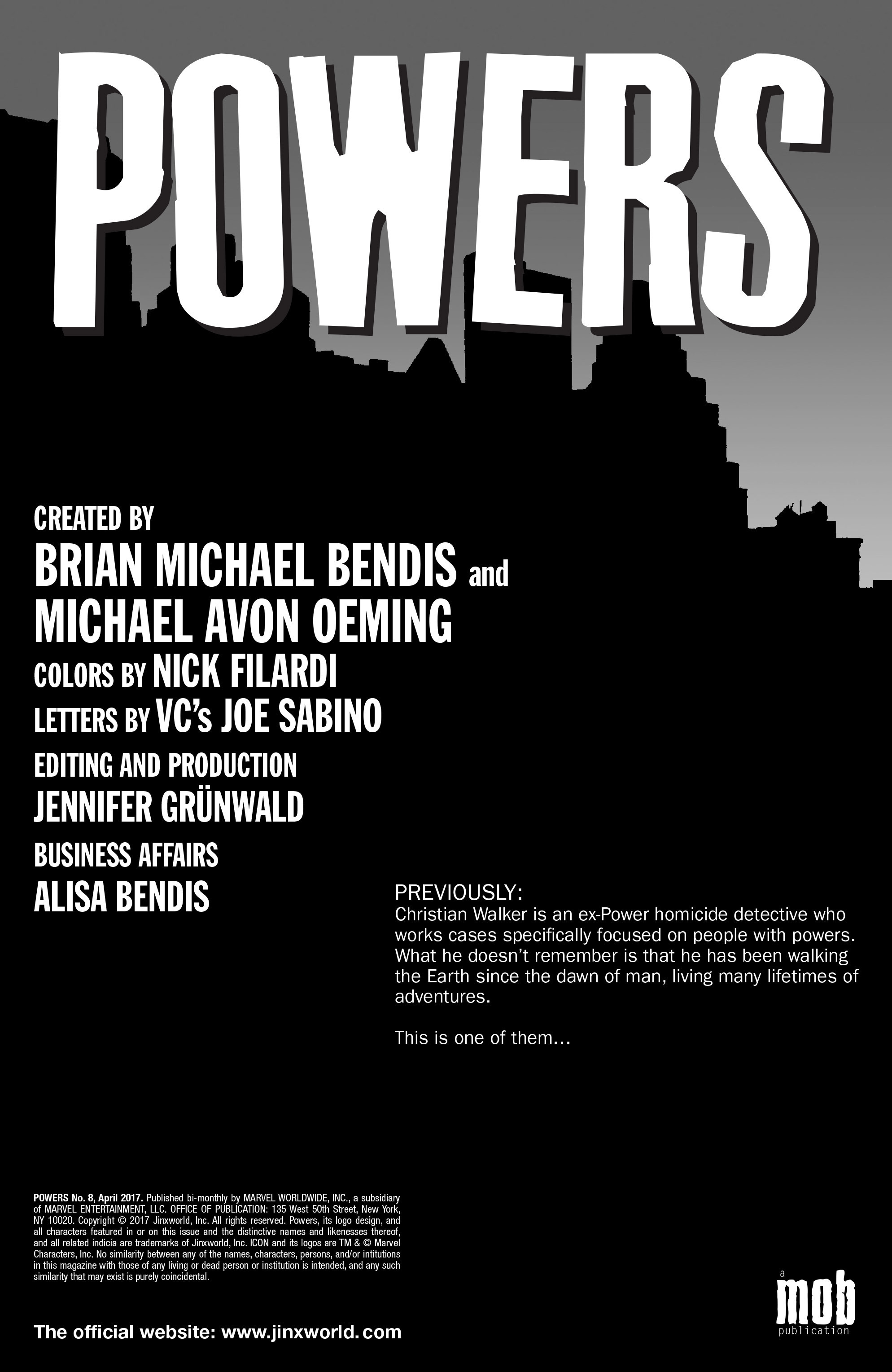 Read online Powers (2015) comic -  Issue #8 - 2