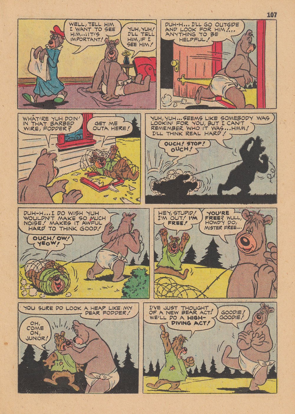 Read online Bugs Bunny's Christmas Funnies comic -  Issue # TPB 2 - 109