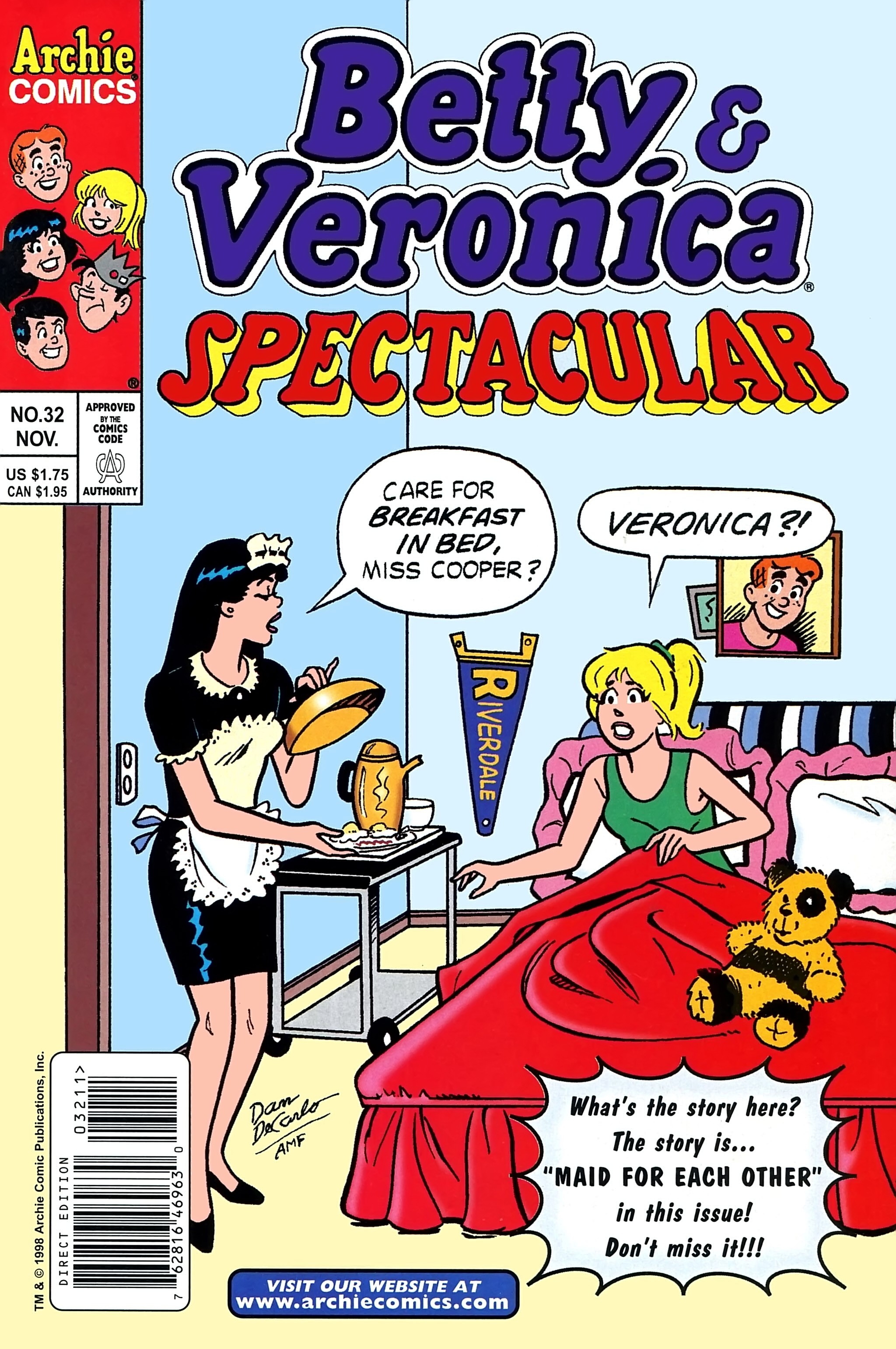 Read online Betty & Veronica Spectacular comic -  Issue #32 - 1