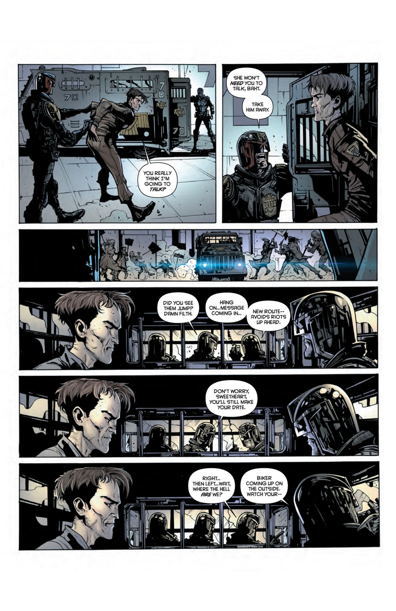 Read online Dredd: Uprise comic -  Issue #1 - 28