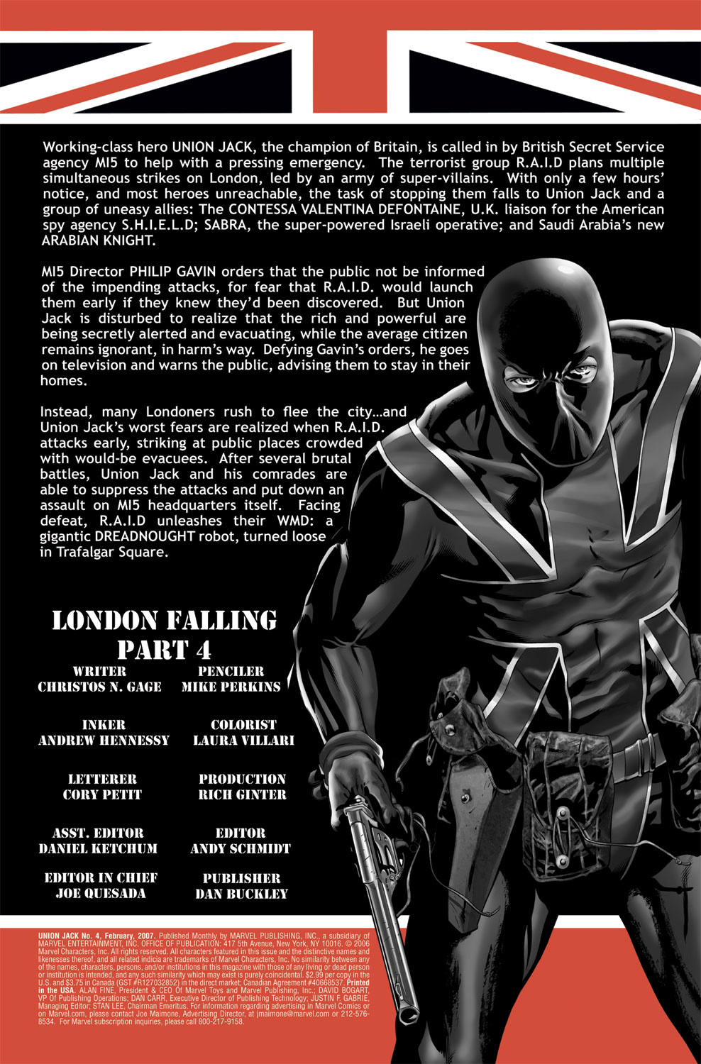 Read online Union Jack (2006) comic -  Issue #4 - 2