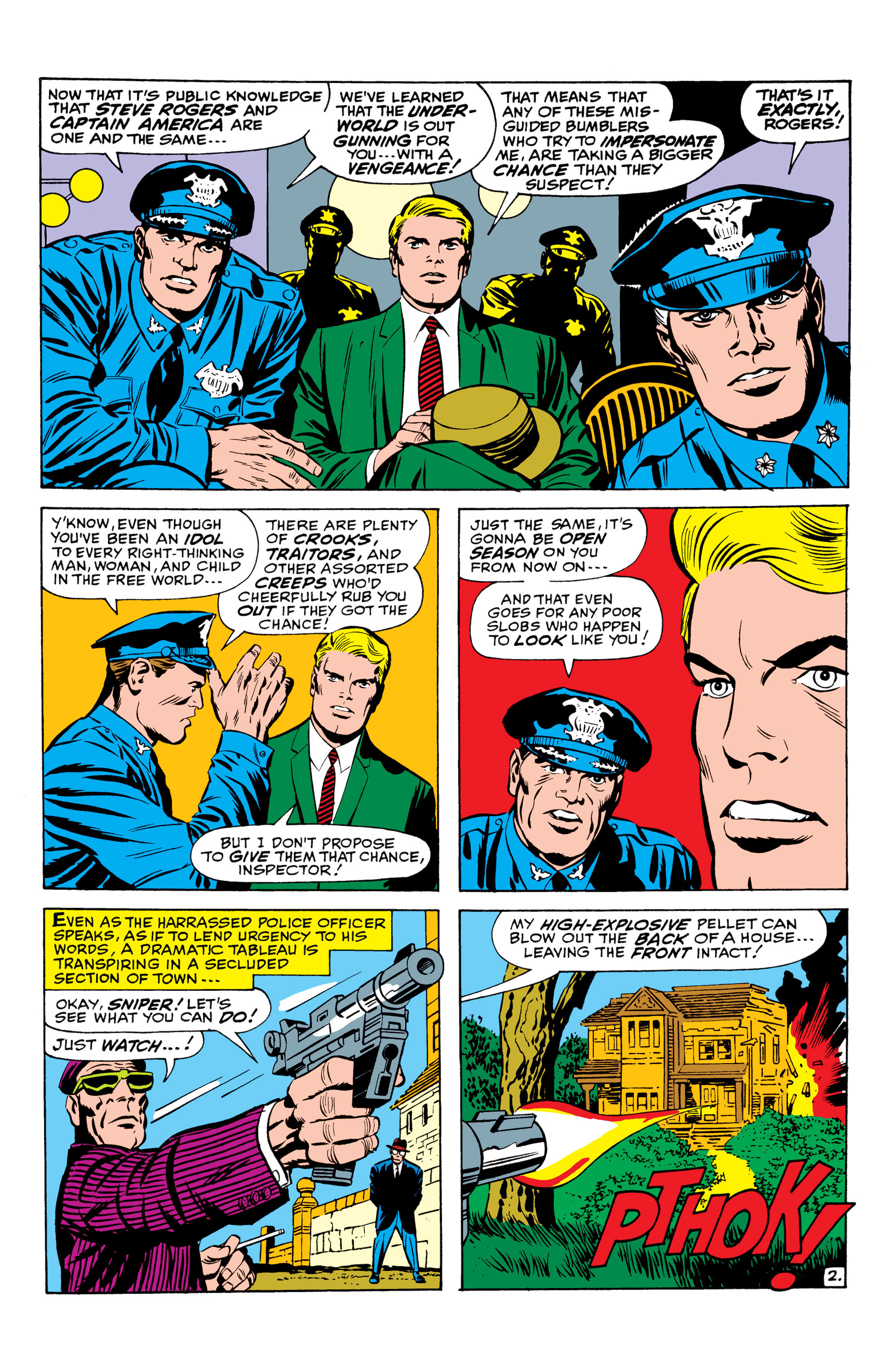 Read online Marvel Masterworks: Captain America comic -  Issue # TPB 2 (Part 2) - 62
