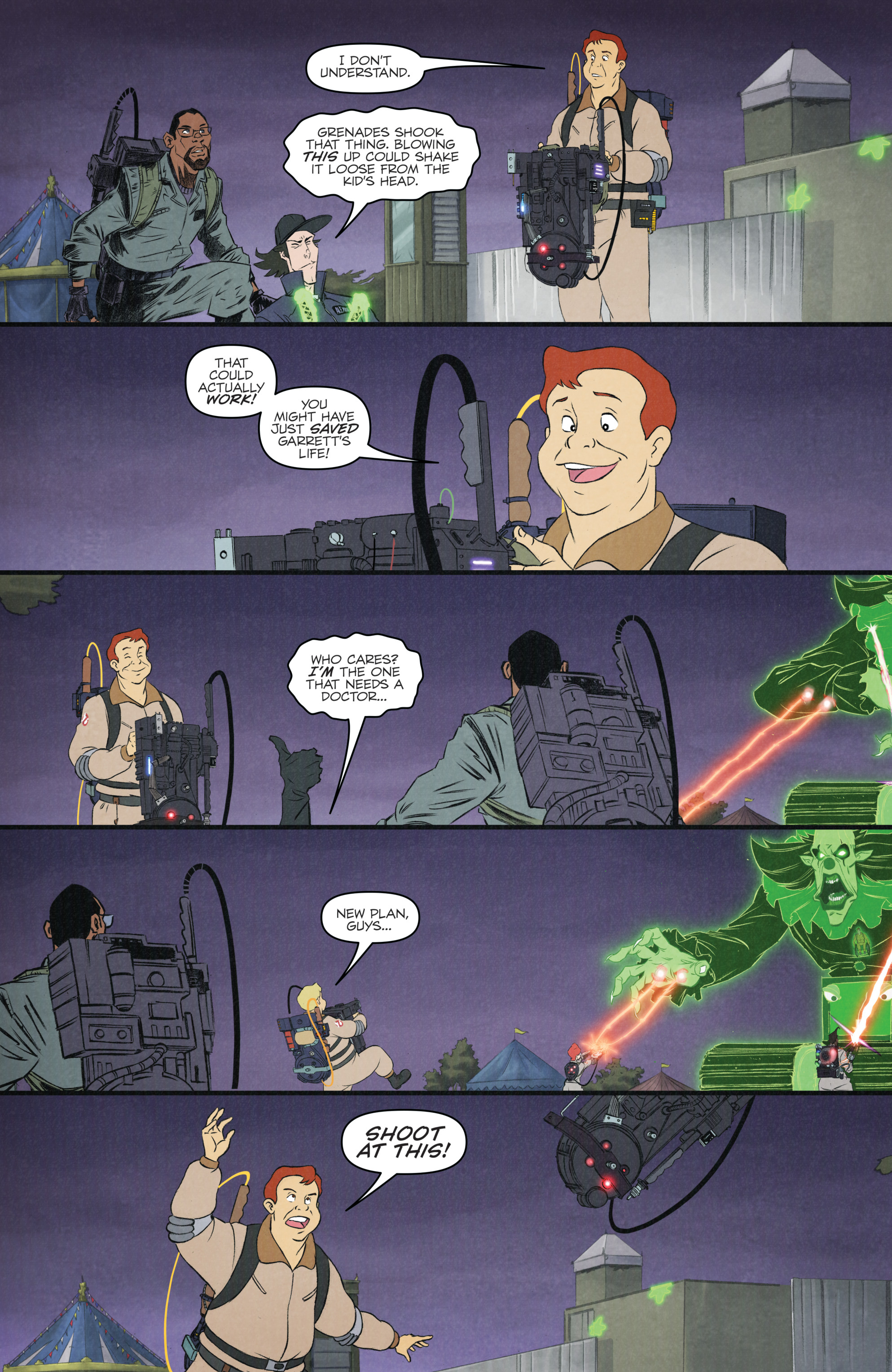 Read online Ghostbusters: Crossing Over comic -  Issue # _TPB - 186
