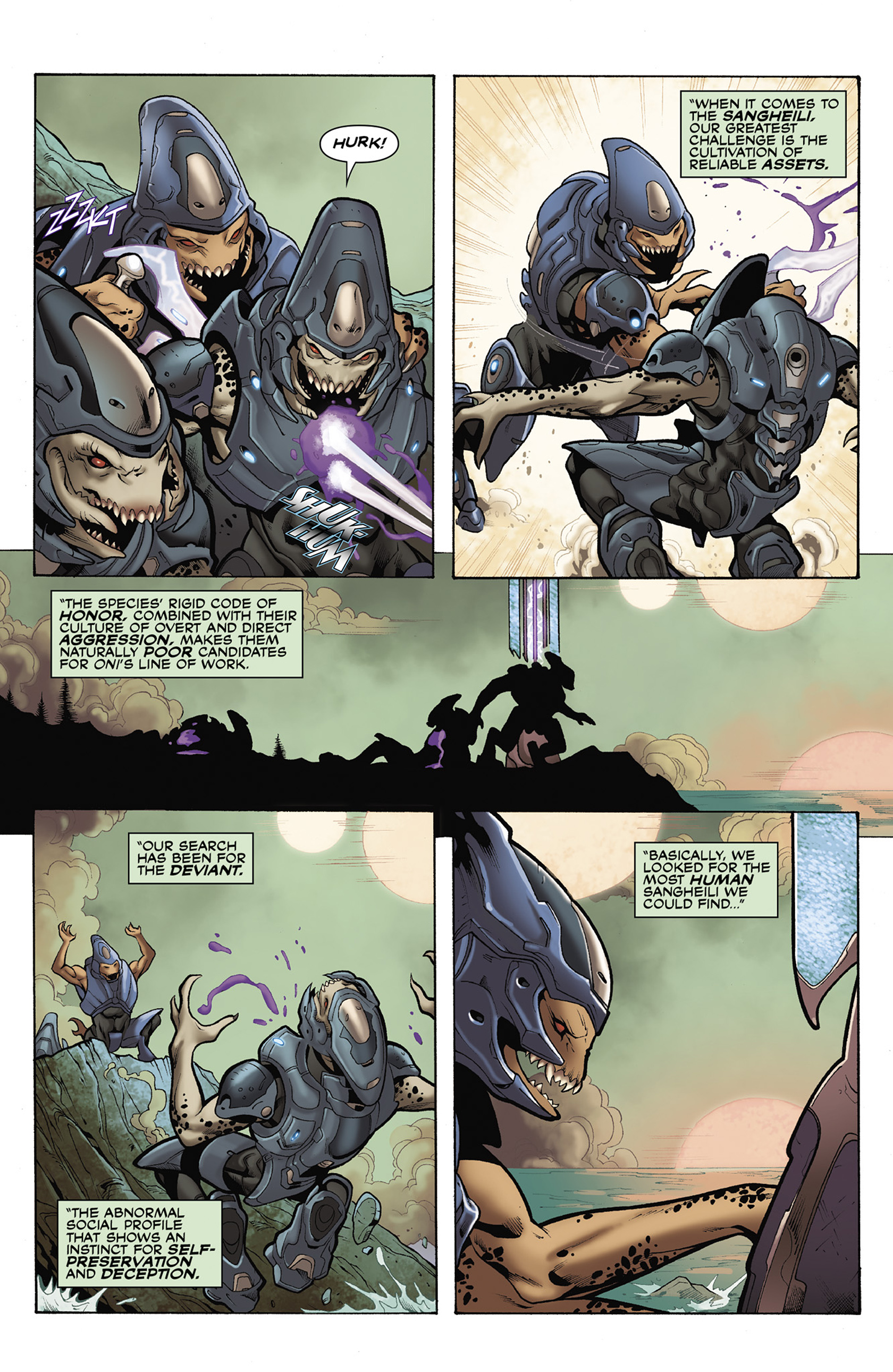 Read online Halo: Escalation comic -  Issue #19 - 4