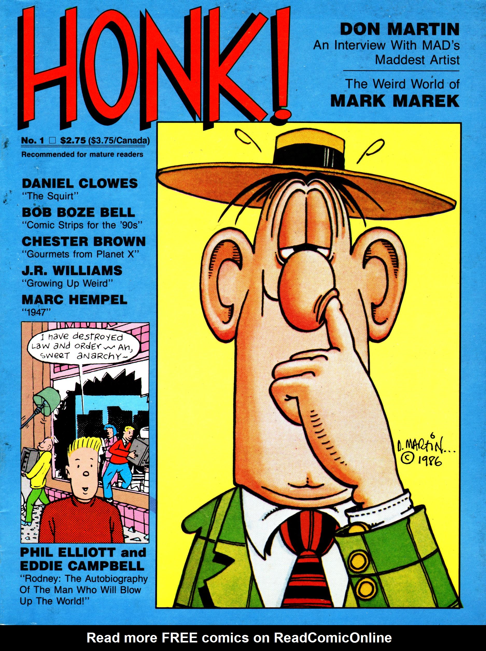Read online Honk! comic -  Issue #1 - 1
