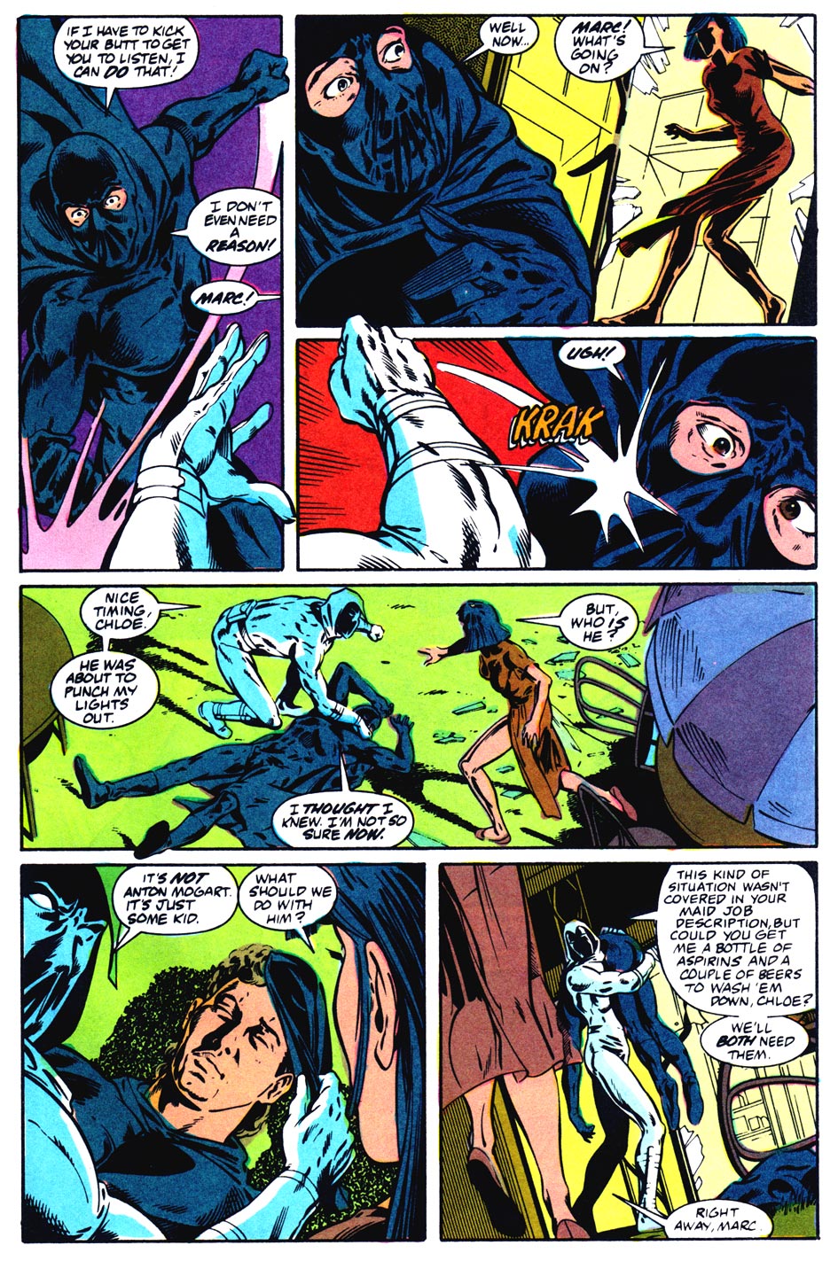 Read online Marc Spector: Moon Knight comic -  Issue #5 - 17