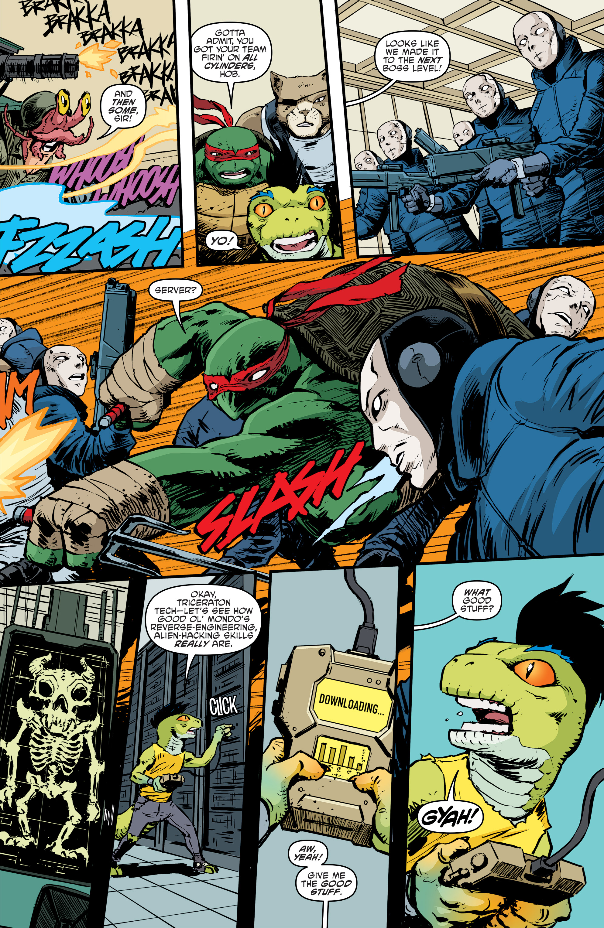 Read online Teenage Mutant Ninja Turtles (2011) comic -  Issue #94 - 21