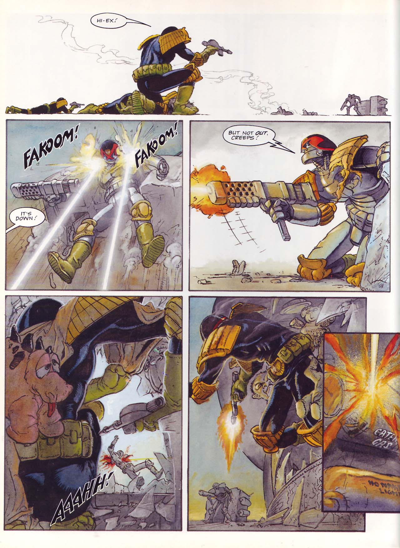 Read online Judge Dredd: Mechanismo comic -  Issue # TPB - 91