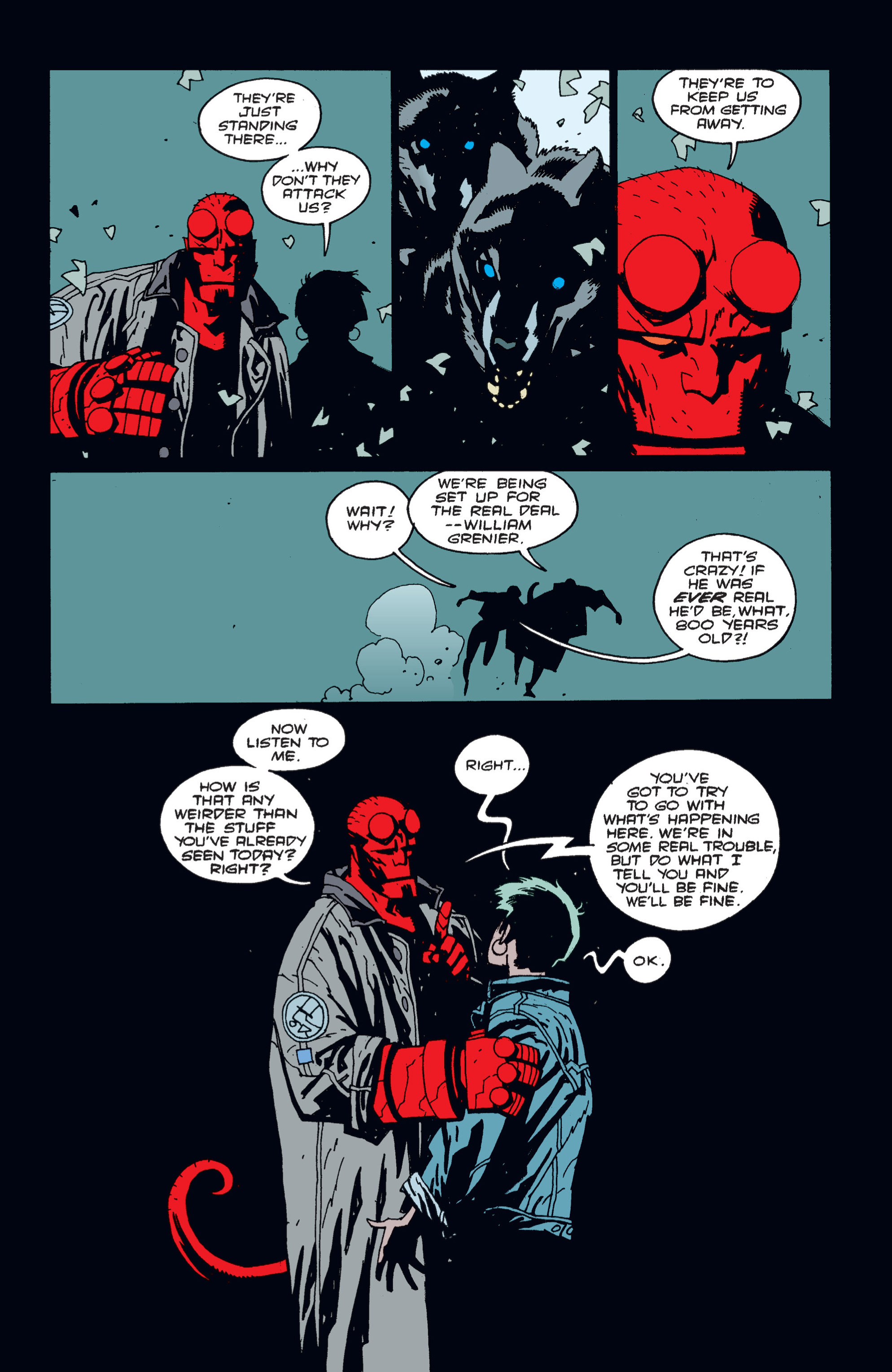 Read online Hellboy comic -  Issue #3 - 102
