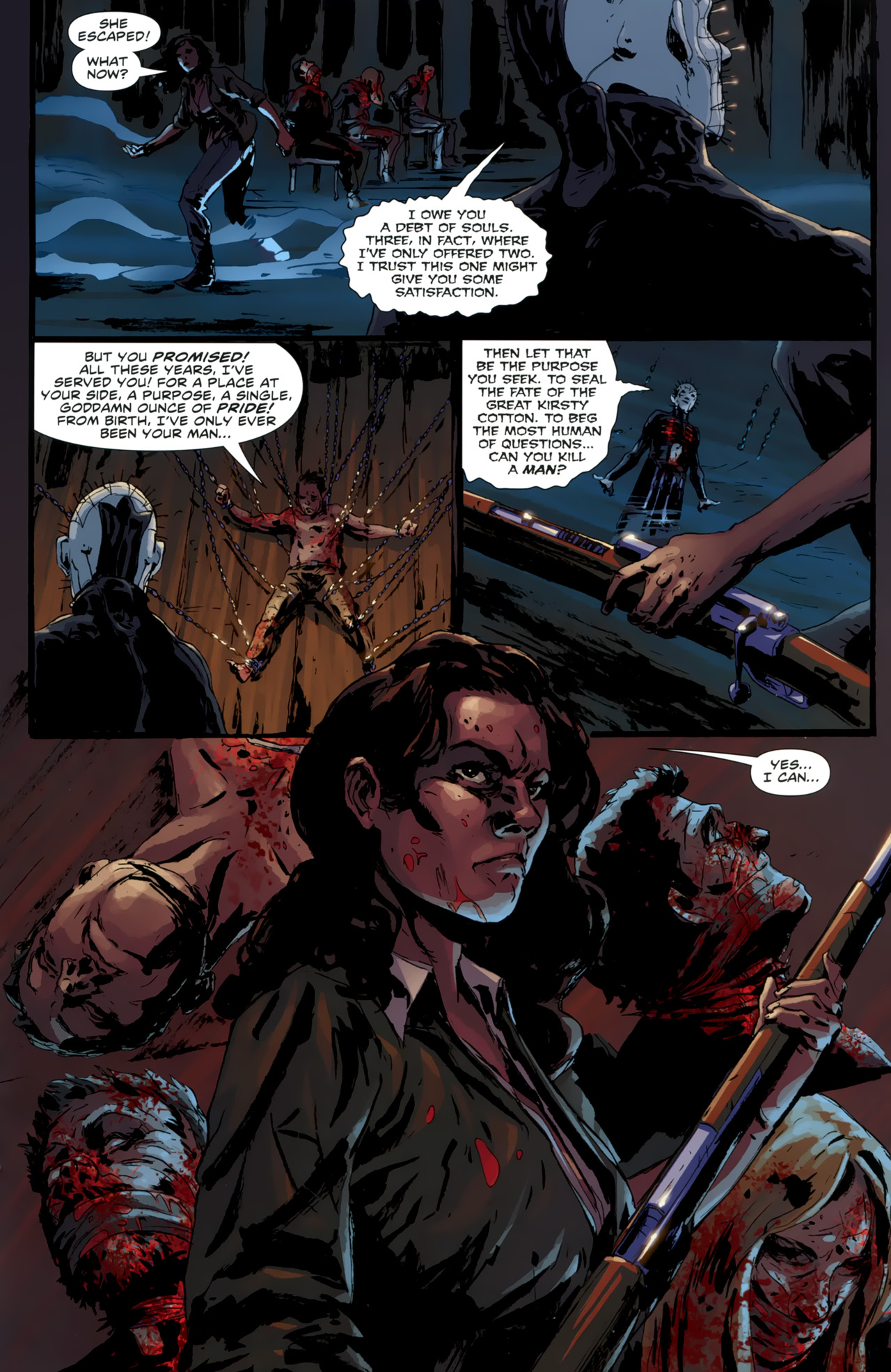 Read online Clive Barker's Hellraiser (2011) comic -  Issue #5 - 21