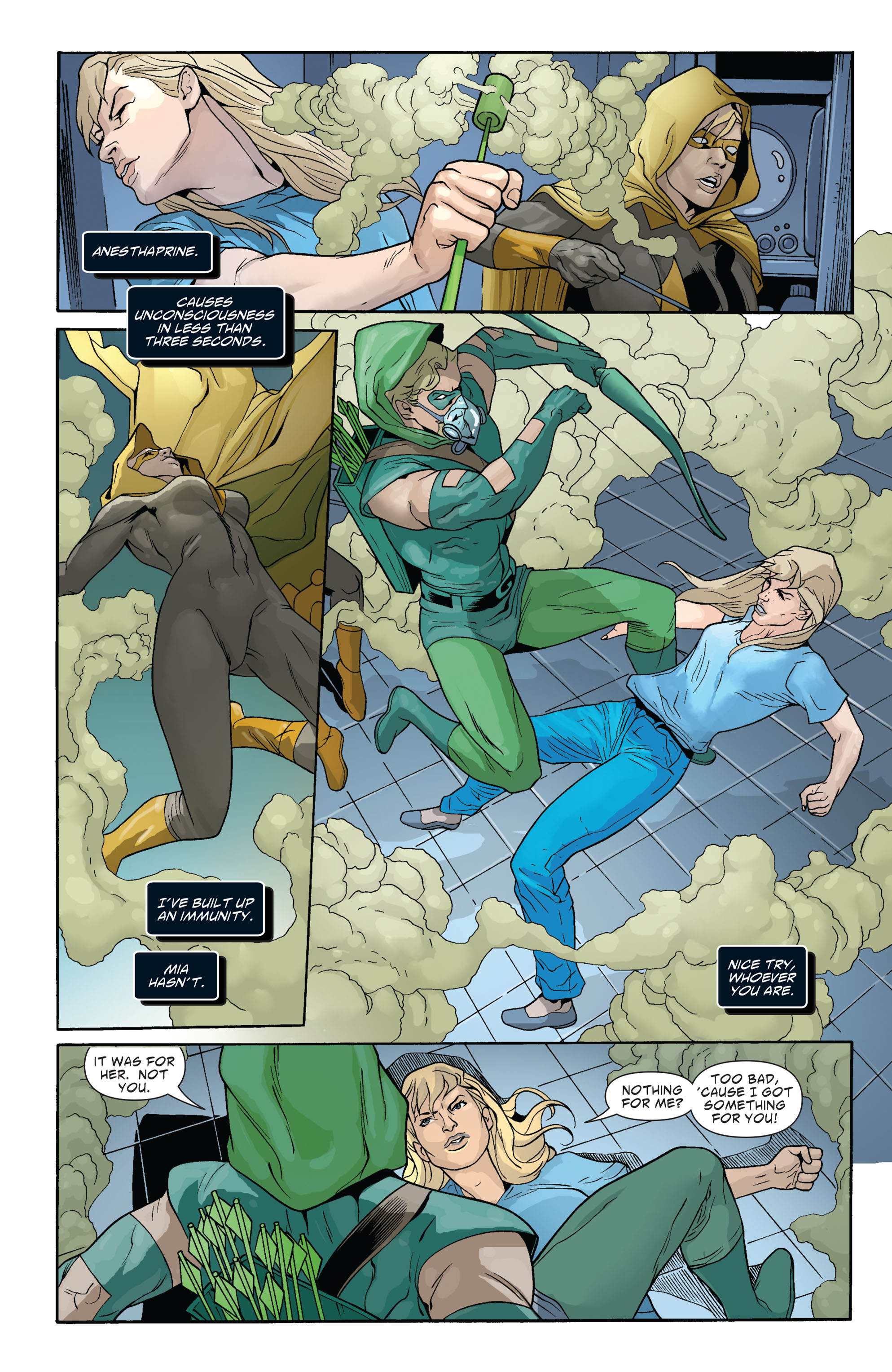 Read online Green Arrow/Black Canary comic -  Issue #26 - 19