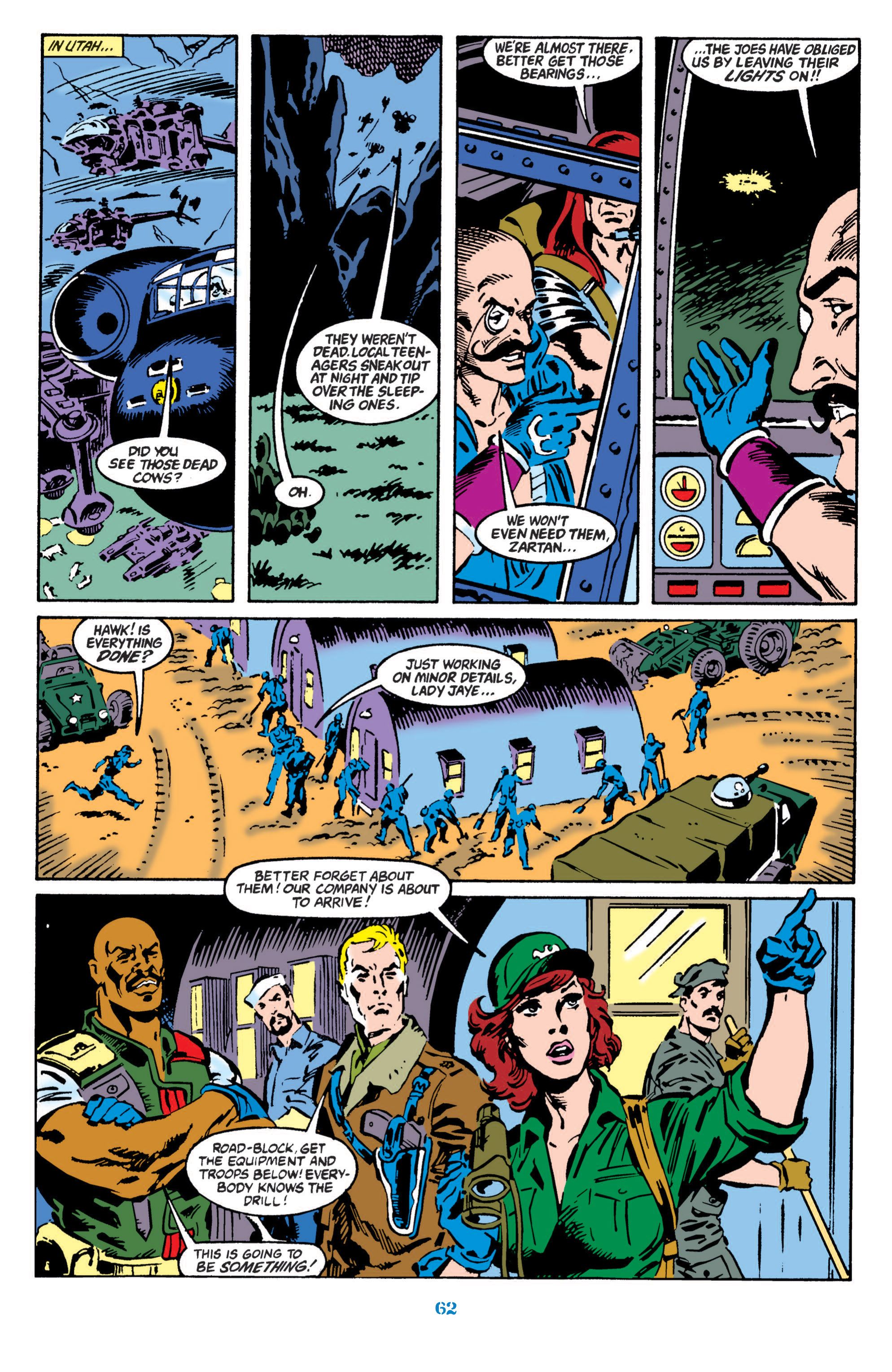 Read online Classic G.I. Joe comic -  Issue # TPB 9 (Part 1) - 63