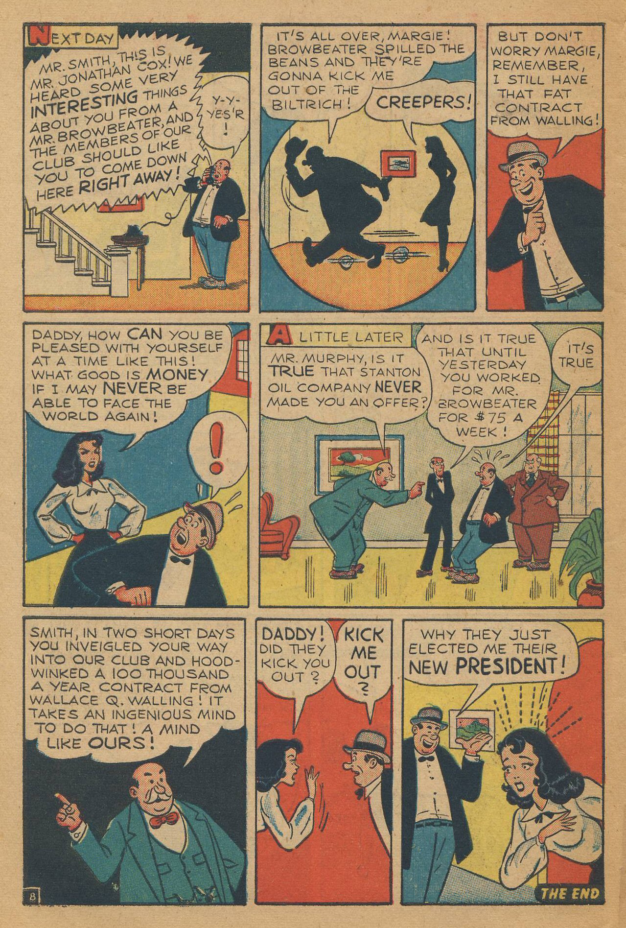 Read online Margie Comics comic -  Issue #47 - 48
