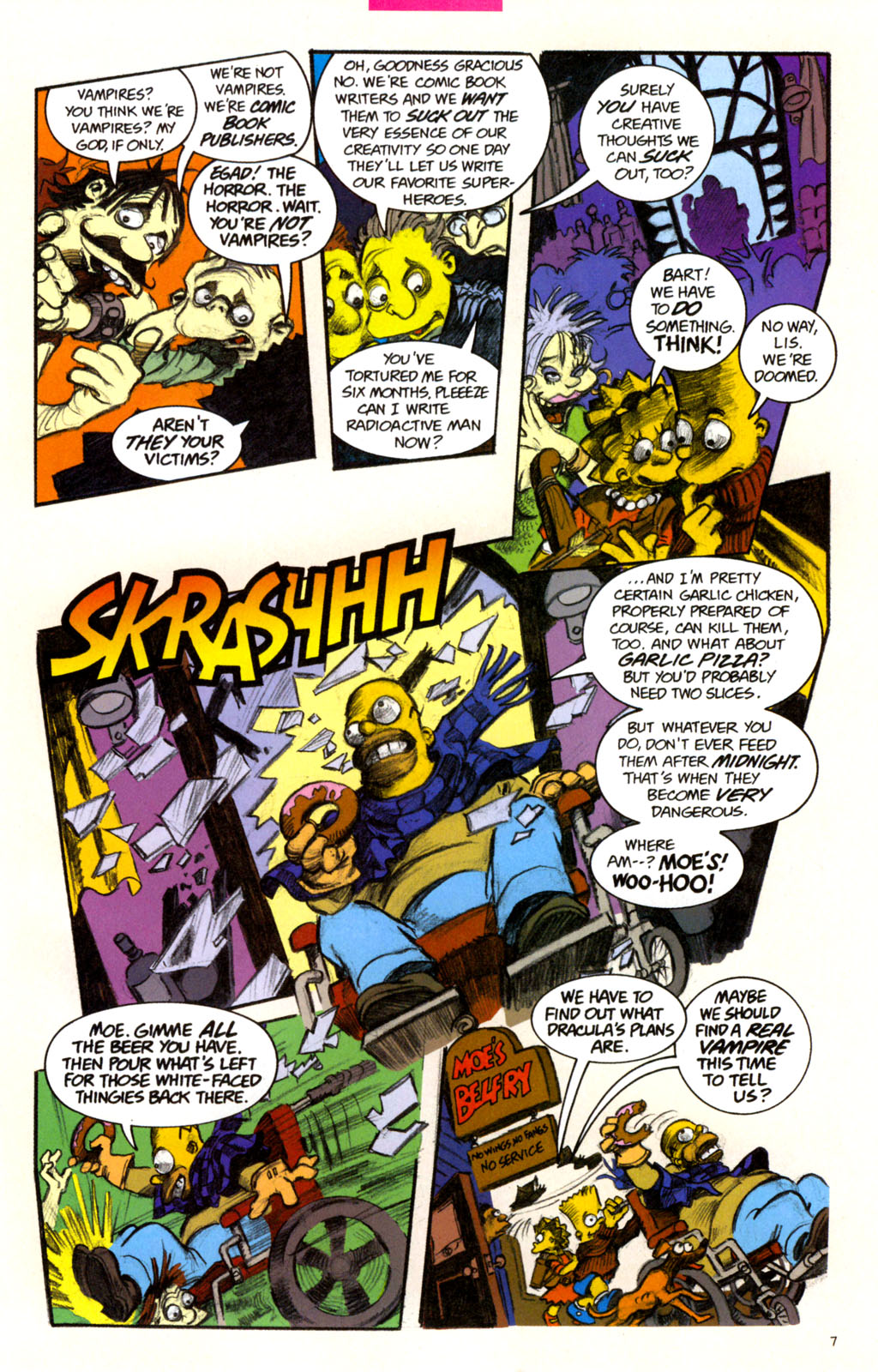Read online Treehouse of Horror comic -  Issue #11 - 10