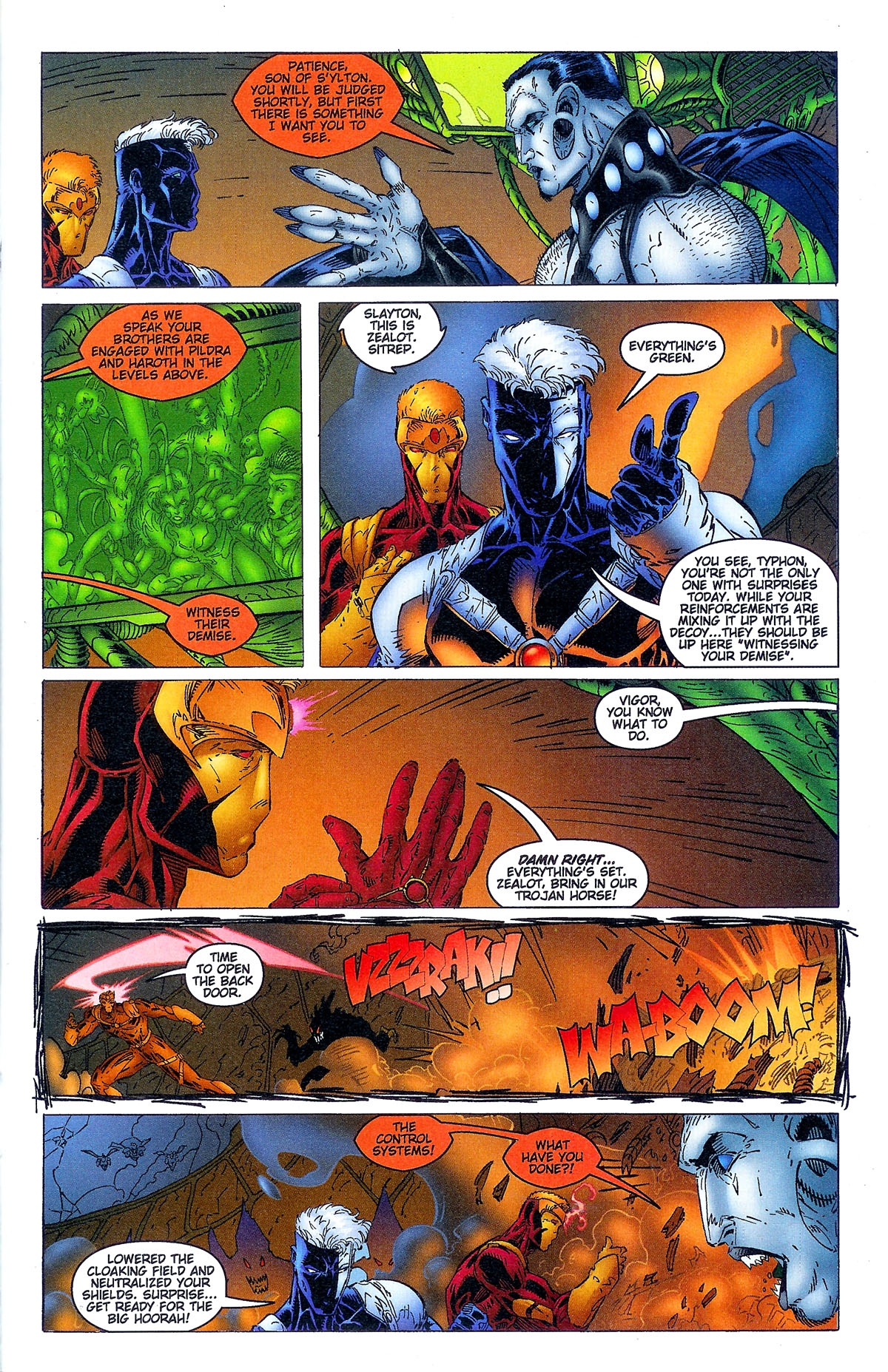 Read online Wildcore comic -  Issue #4 - 18