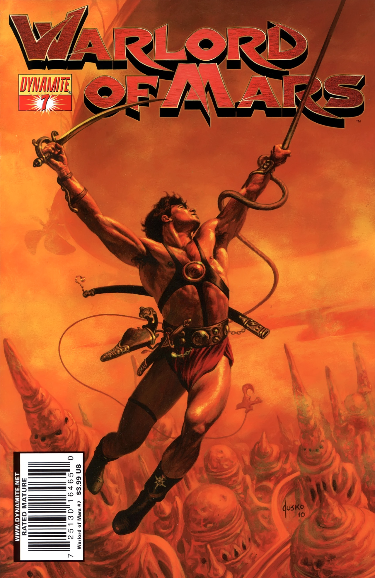 Read online Warlord of Mars comic -  Issue #7 - 1