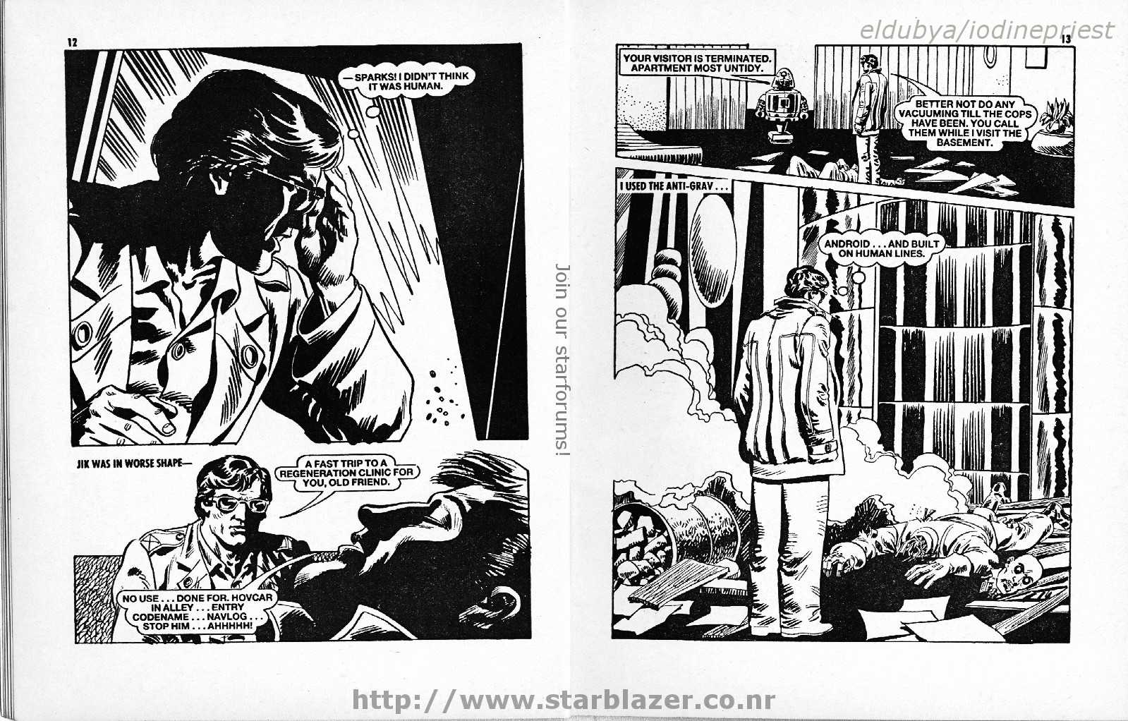 Read online Starblazer comic -  Issue #211 - 8
