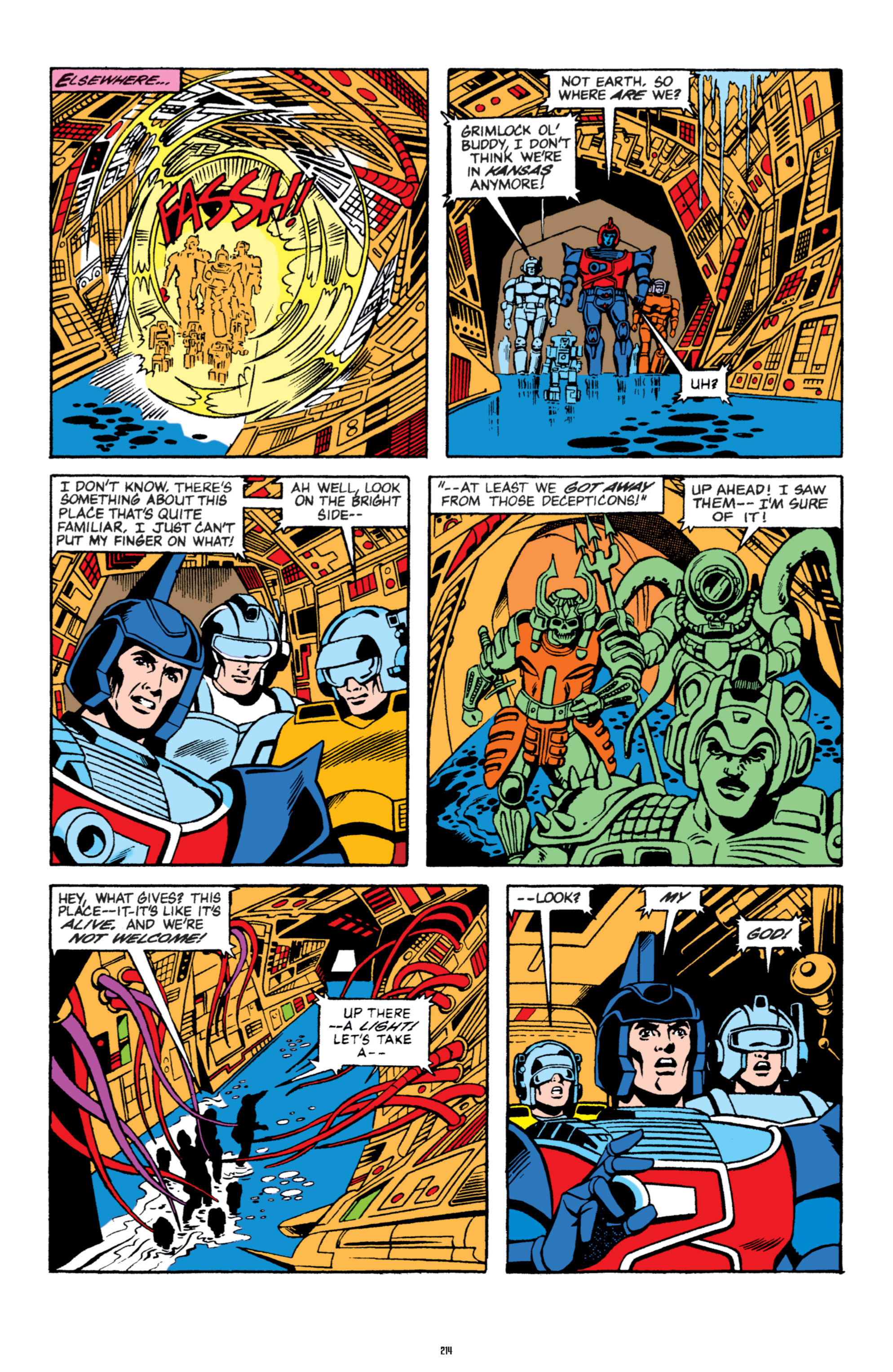 Read online The Transformers Classics comic -  Issue # TPB 5 - 215