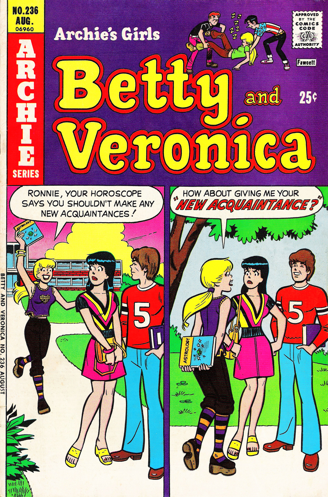 Read online Archie's Girls Betty and Veronica comic -  Issue #236 - 1