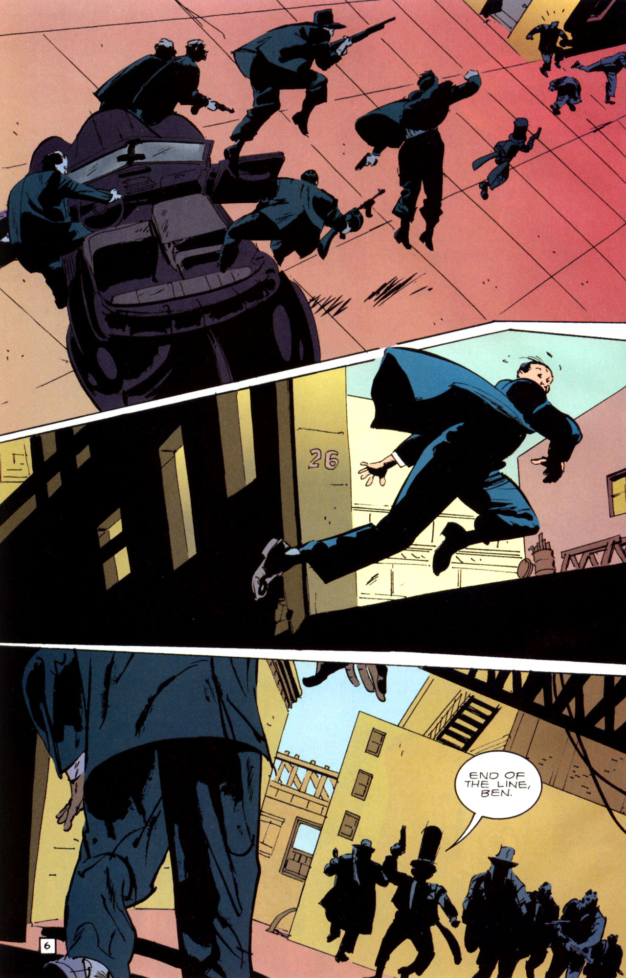 Read online Vigilante: City Lights, Prairie Justice comic -  Issue #4 - 7