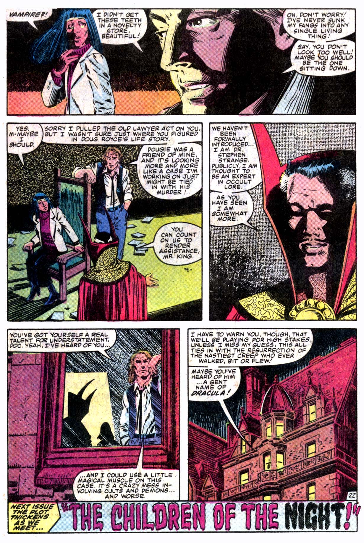 Read online Doctor Strange (1974) comic -  Issue #58 - 23
