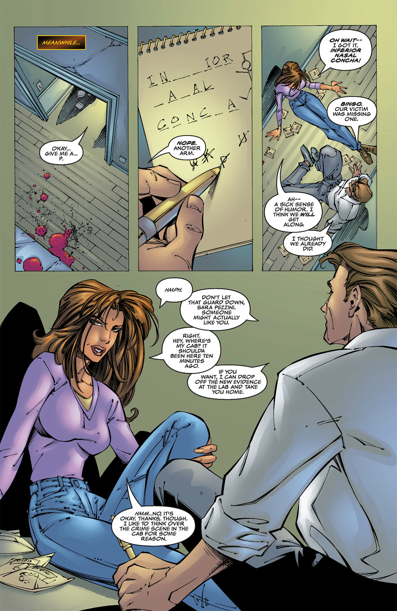 Read online Witchblade (1995) comic -  Issue #28 - 13