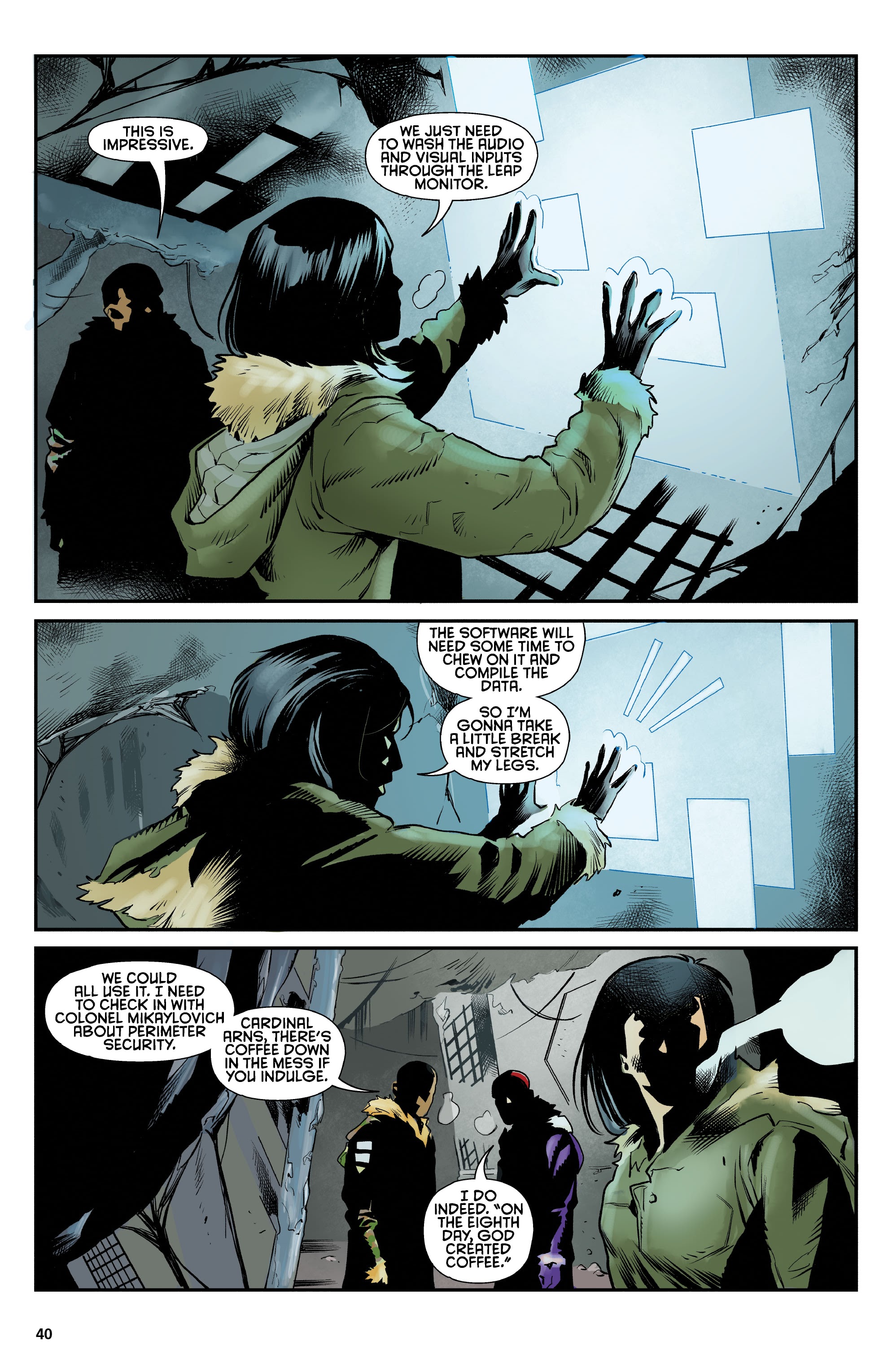 Read online Starship Down comic -  Issue # _TPB - 41