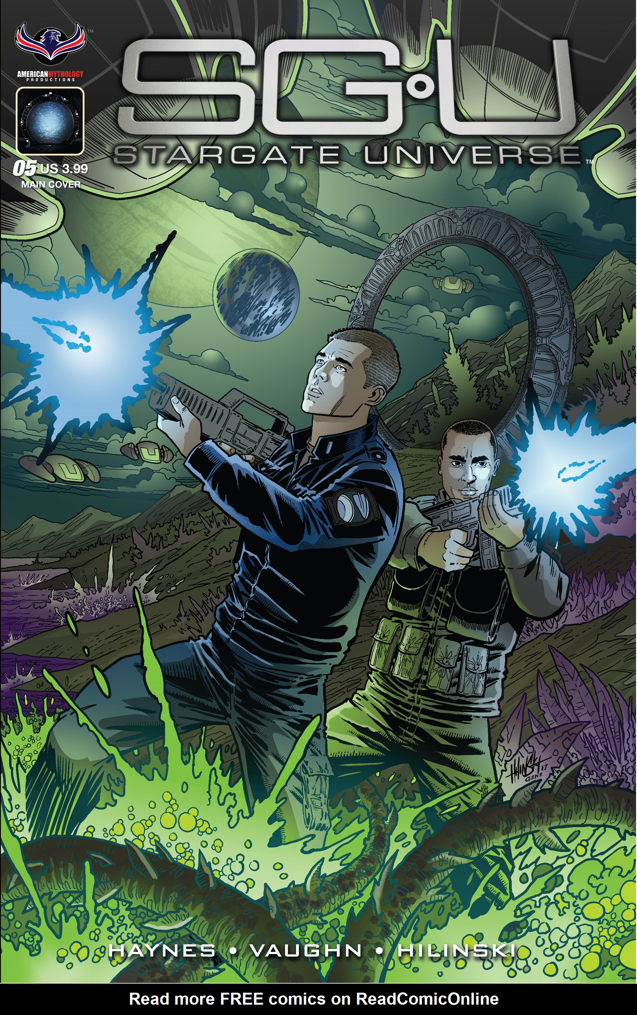 Read online Stargate Universe comic -  Issue #5 - 1