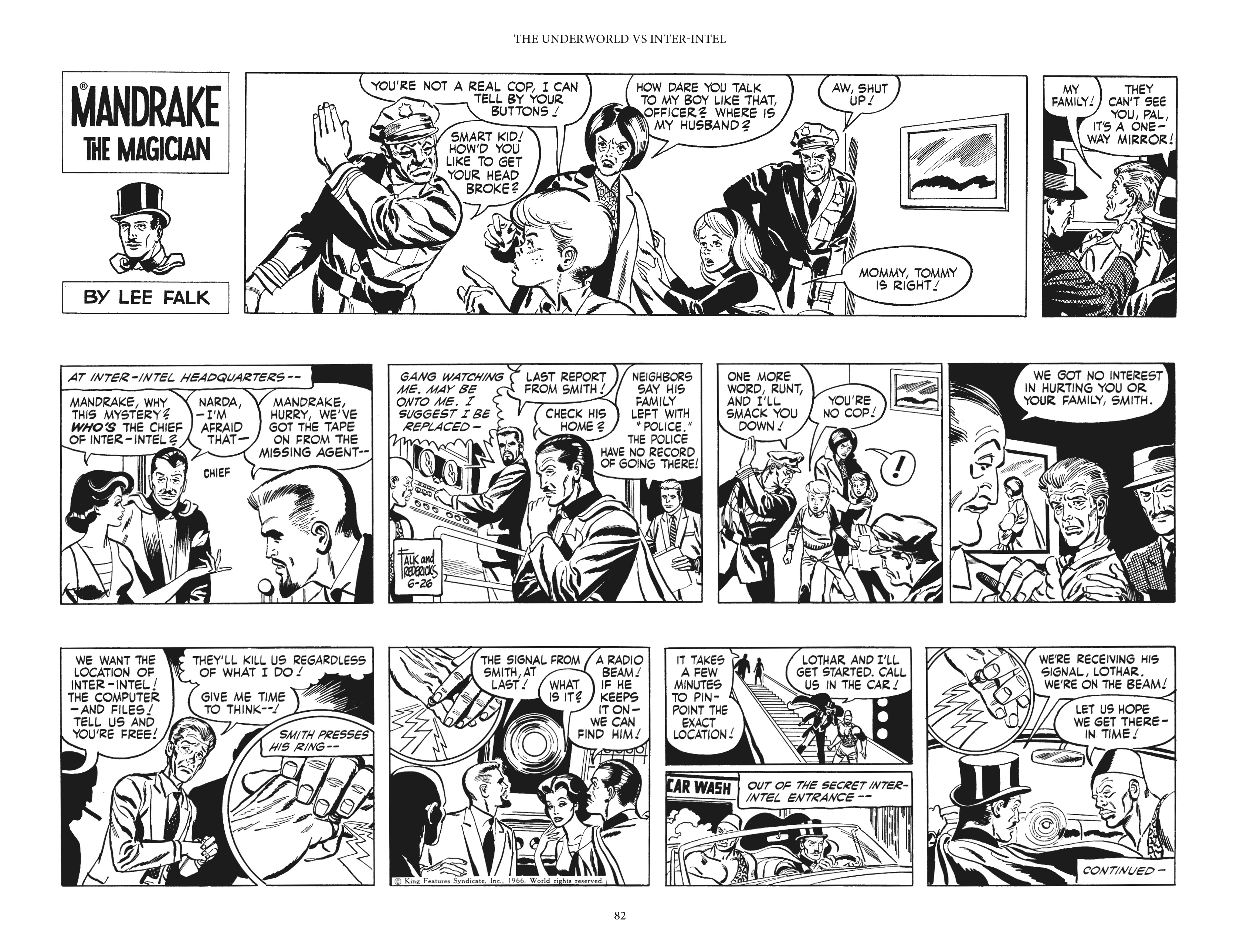 Read online Mandrake the Magician: The Fred Fredricks Sundays comic -  Issue # TPB (Part 1) - 83