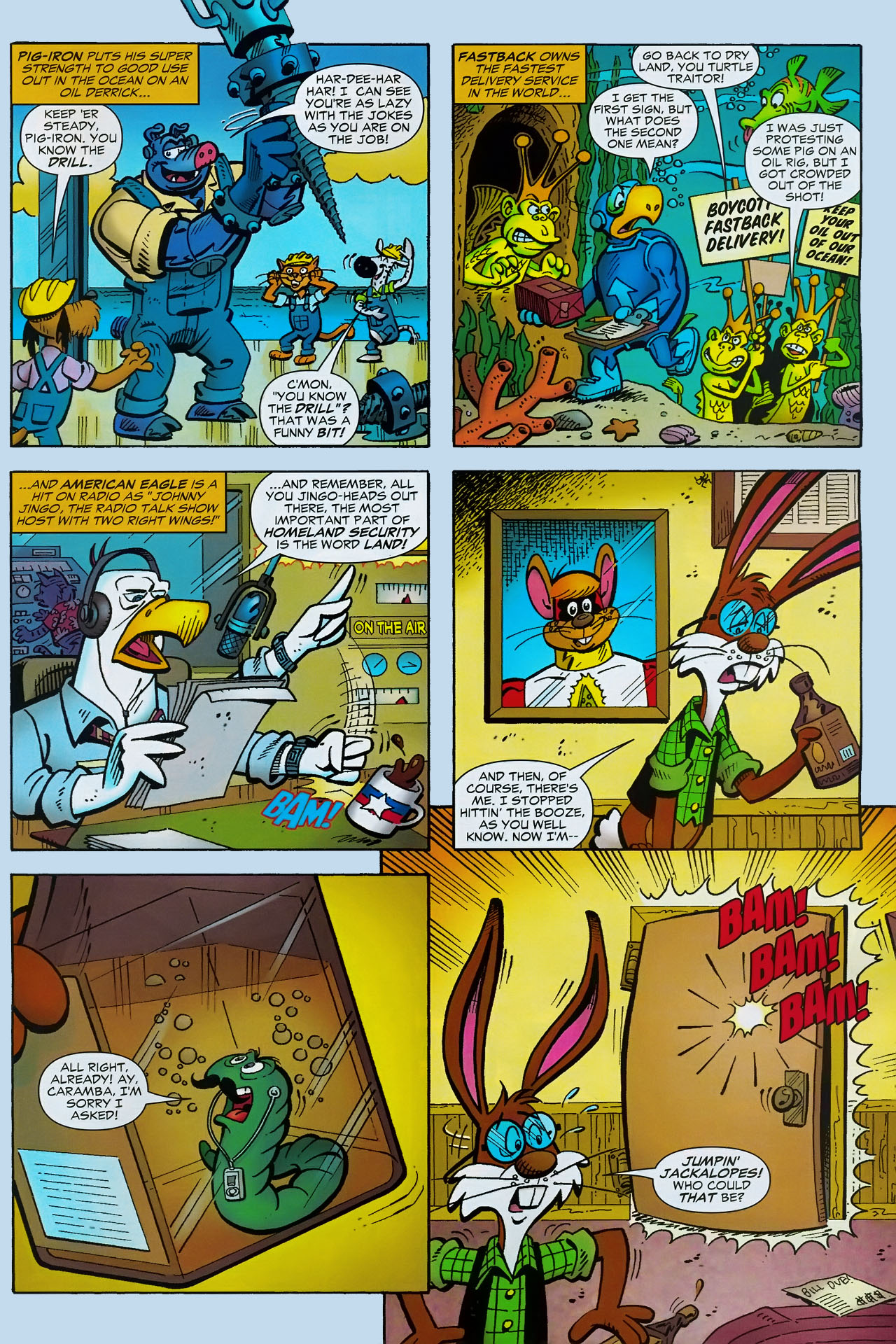 Read online Captain Carrot and the Final Ark comic -  Issue #1 - 13