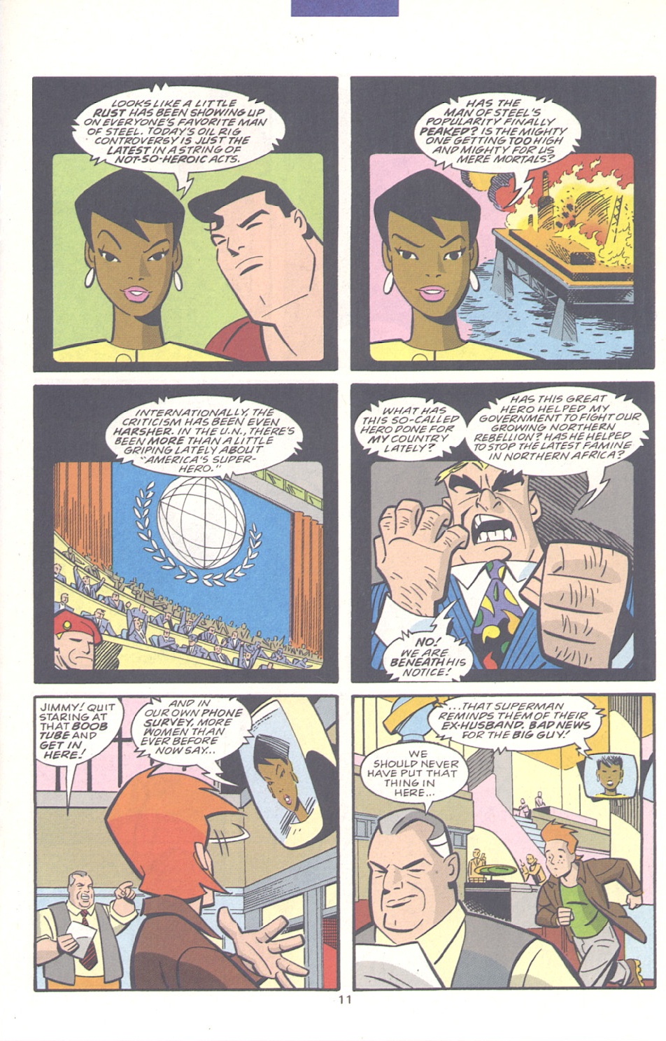 Read online Superman Adventures comic -  Issue #11 - 12