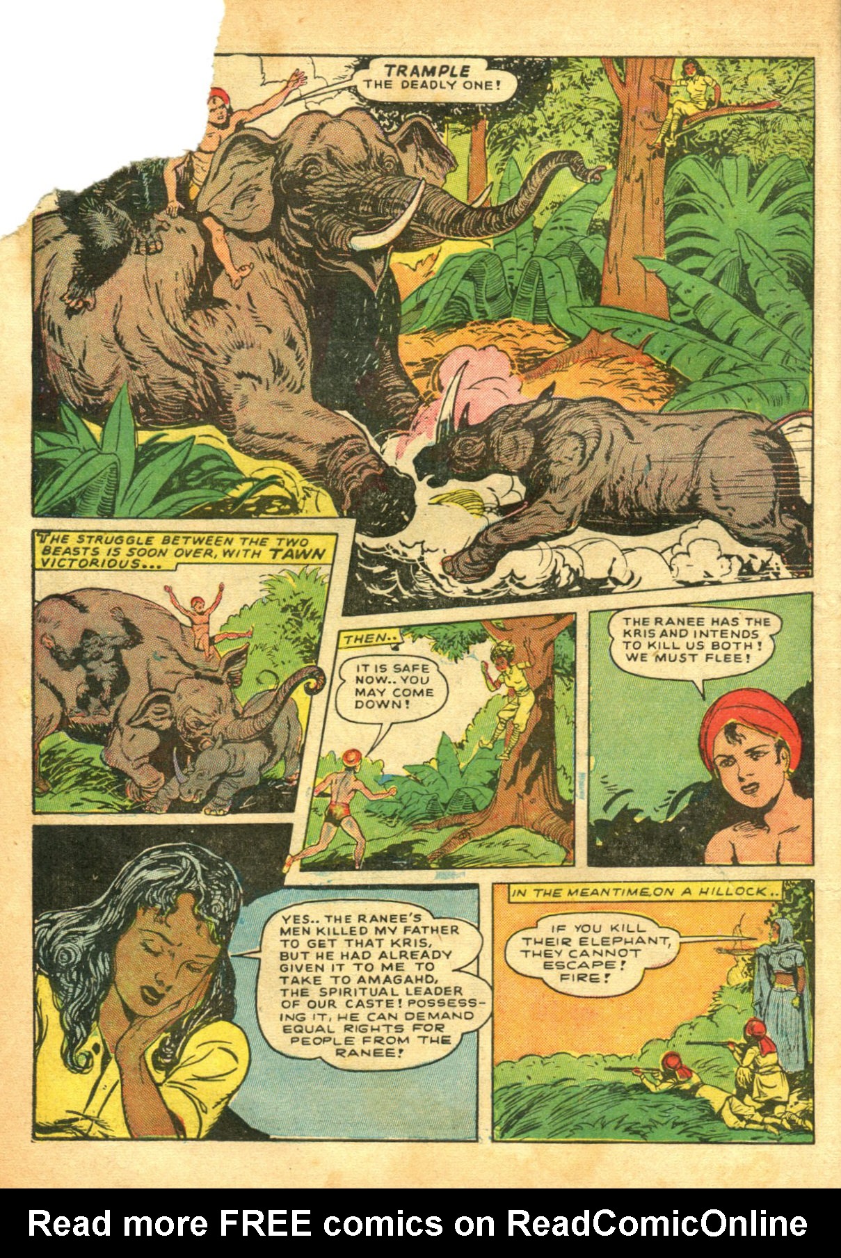 Read online Wambi Jungle Boy comic -  Issue #2 - 55