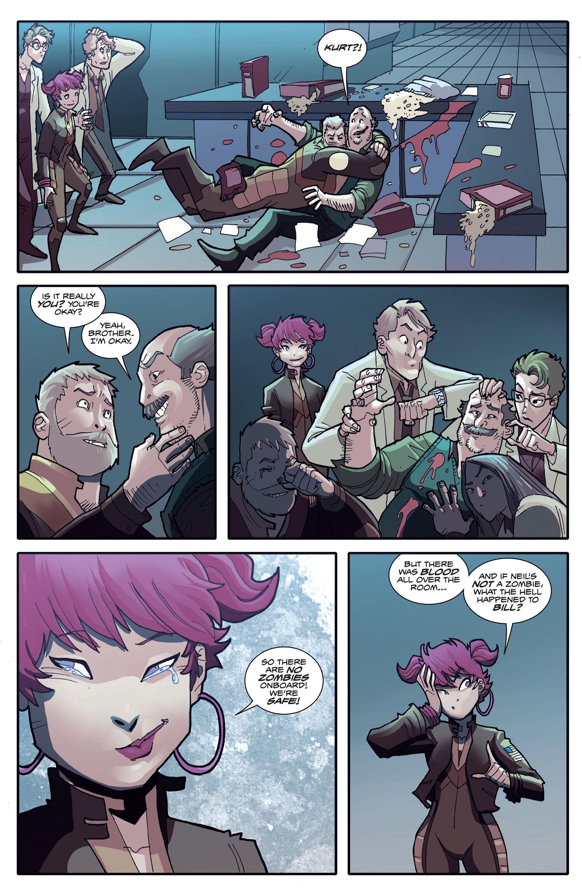 Read online Fanboys vs. Zombies comic -  Issue #15 - 7