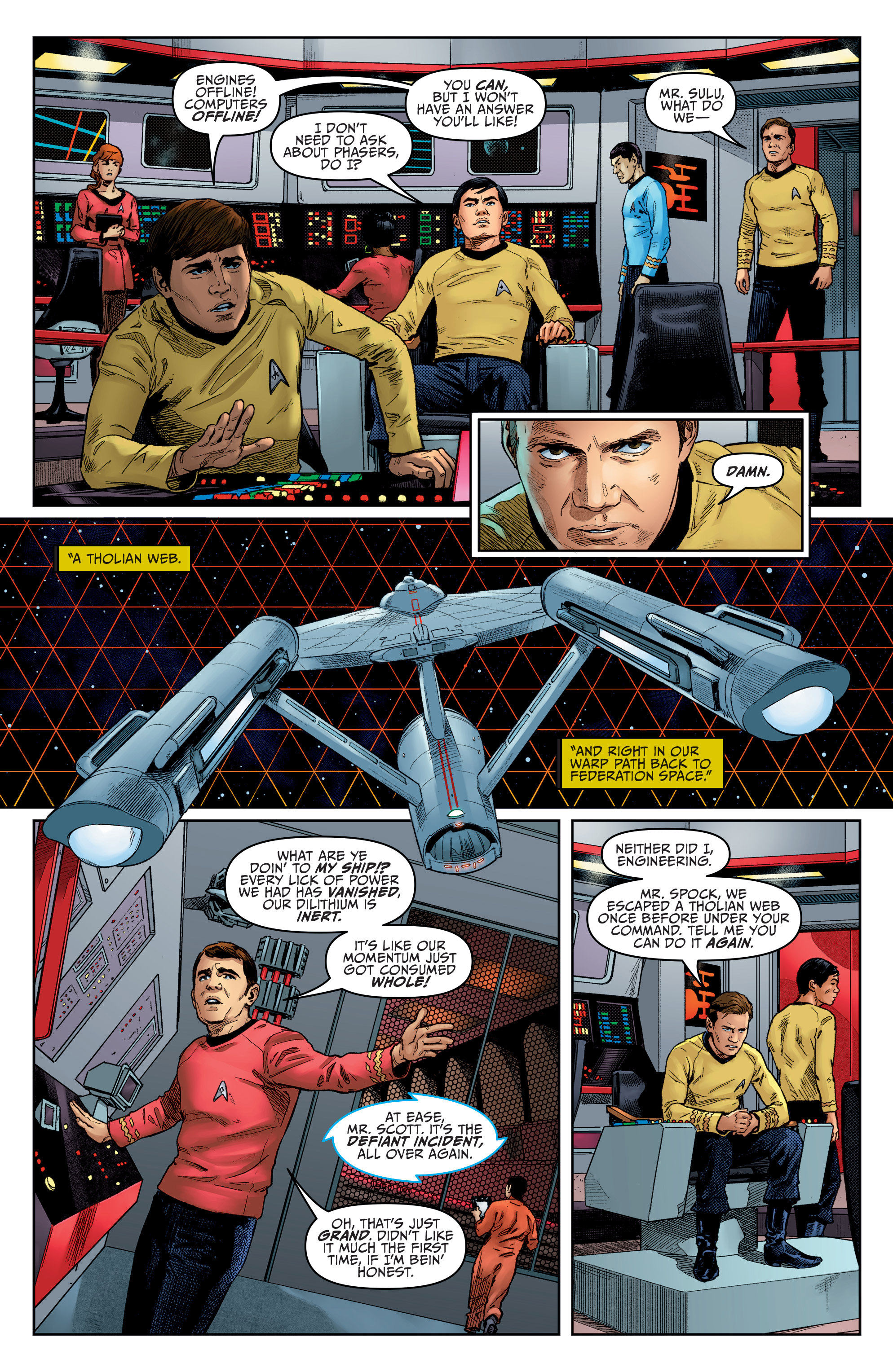 Read online Star Trek: Year Five comic -  Issue #7 - 7
