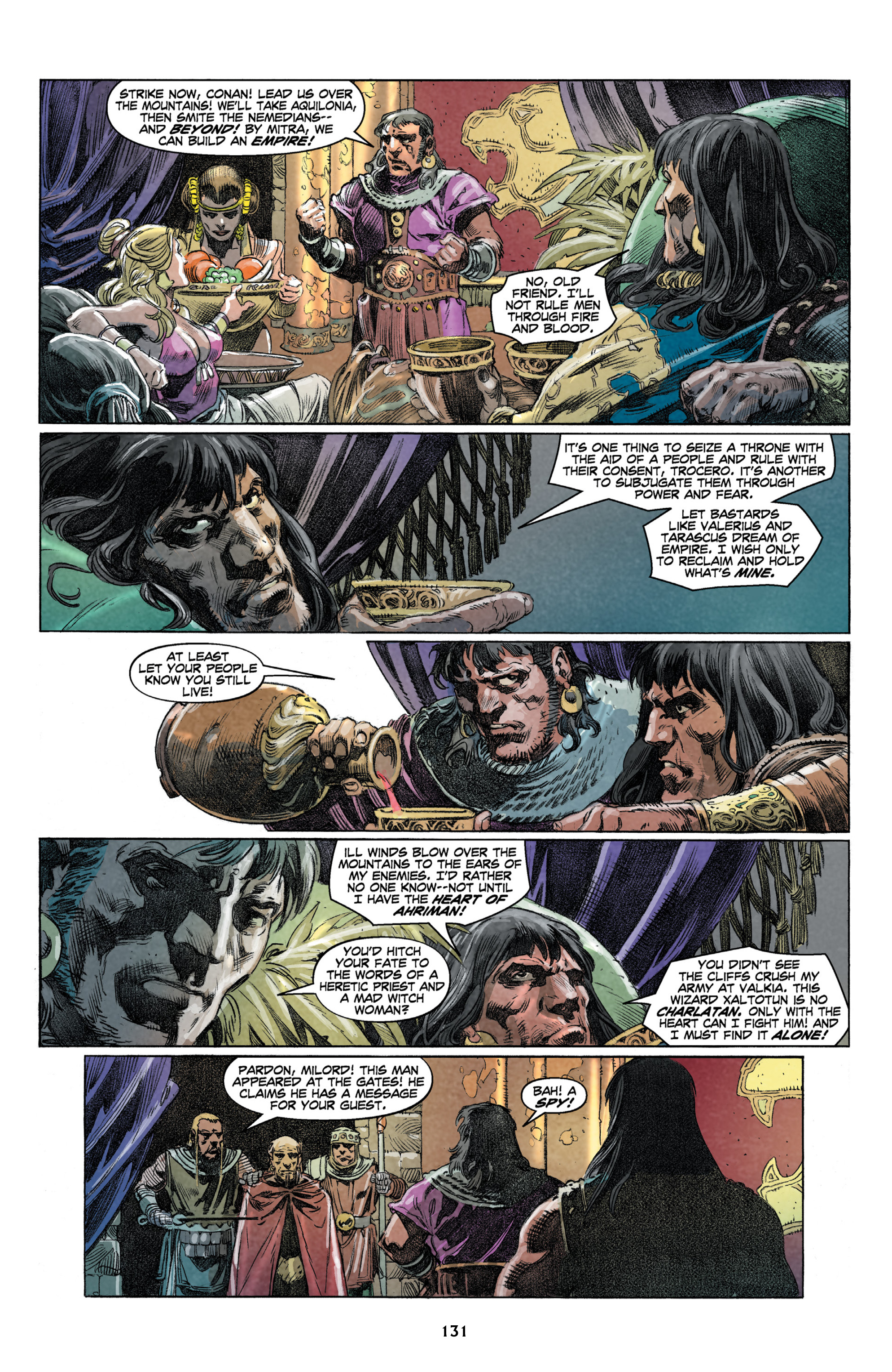 Read online King Conan: The Hour of the Dragon comic -  Issue # _TPB - 131